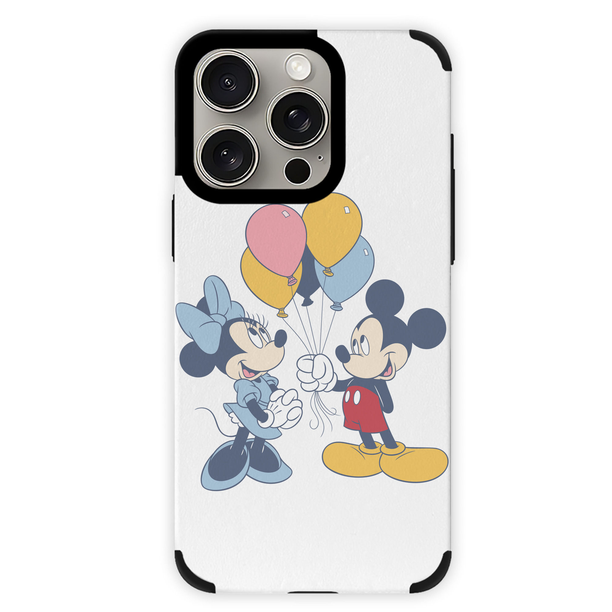 （画像用） ミッキーマウス Mickey Mouse 【iPhone15ProMax対応】 PUレザー スマホケース 耐衝撃＆黄変防止