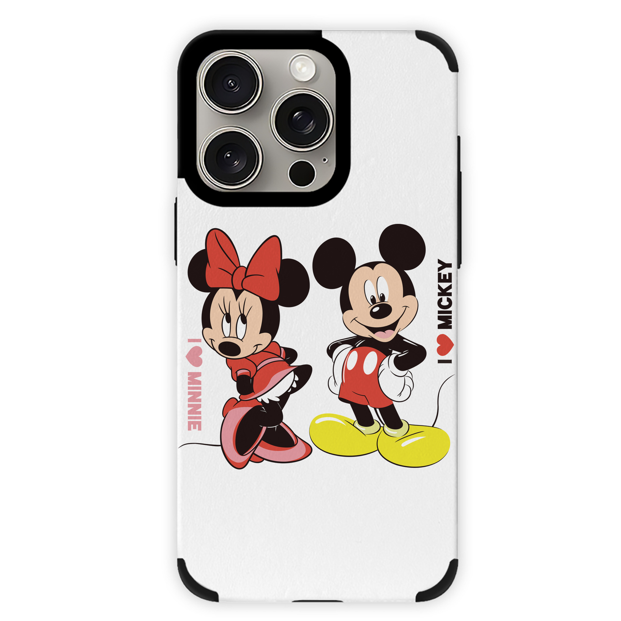 （画像用） ミッキーマウス Mickey Mouse 【iPhone15ProMax対応】 PUレザー スマホケース 耐衝撃＆黄変防止