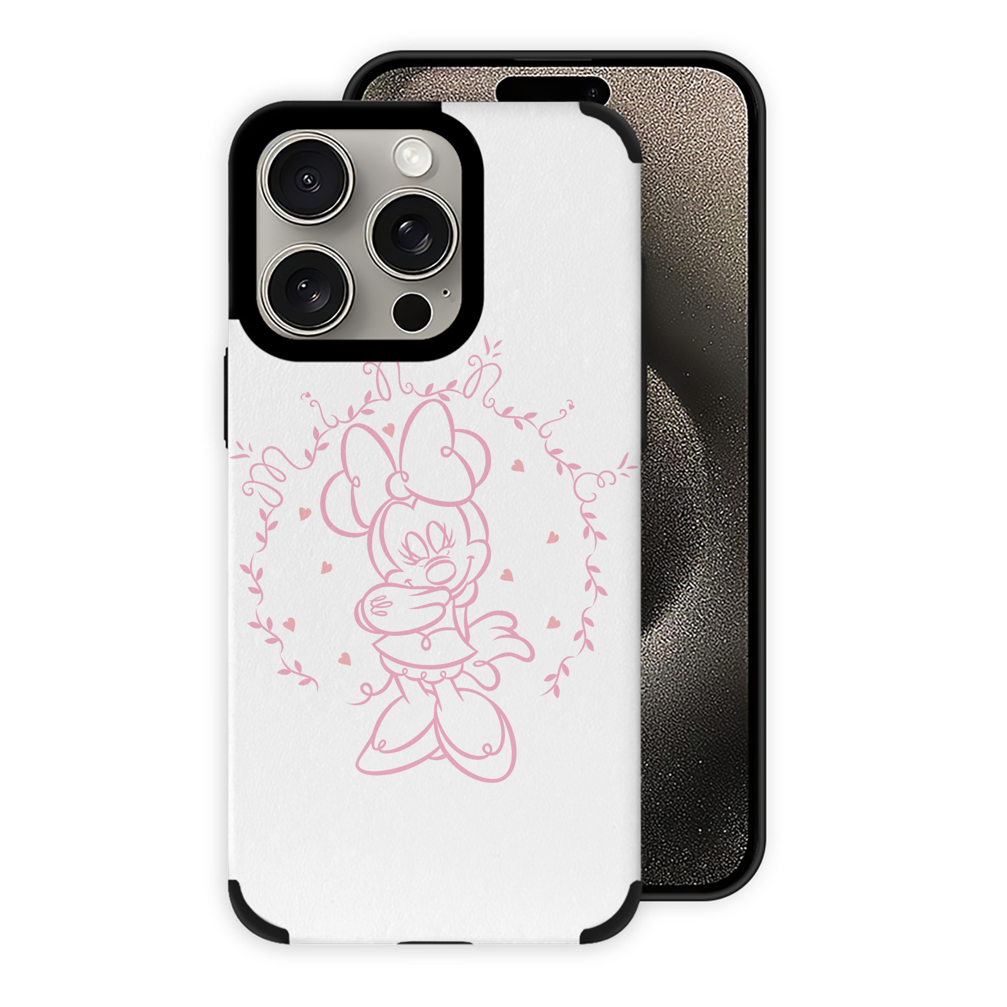 （画像用） ミッキーマウス Mickey Mouse 【iPhone15ProMax対応】 PUレザー スマホケース 耐衝撃＆黄変防止