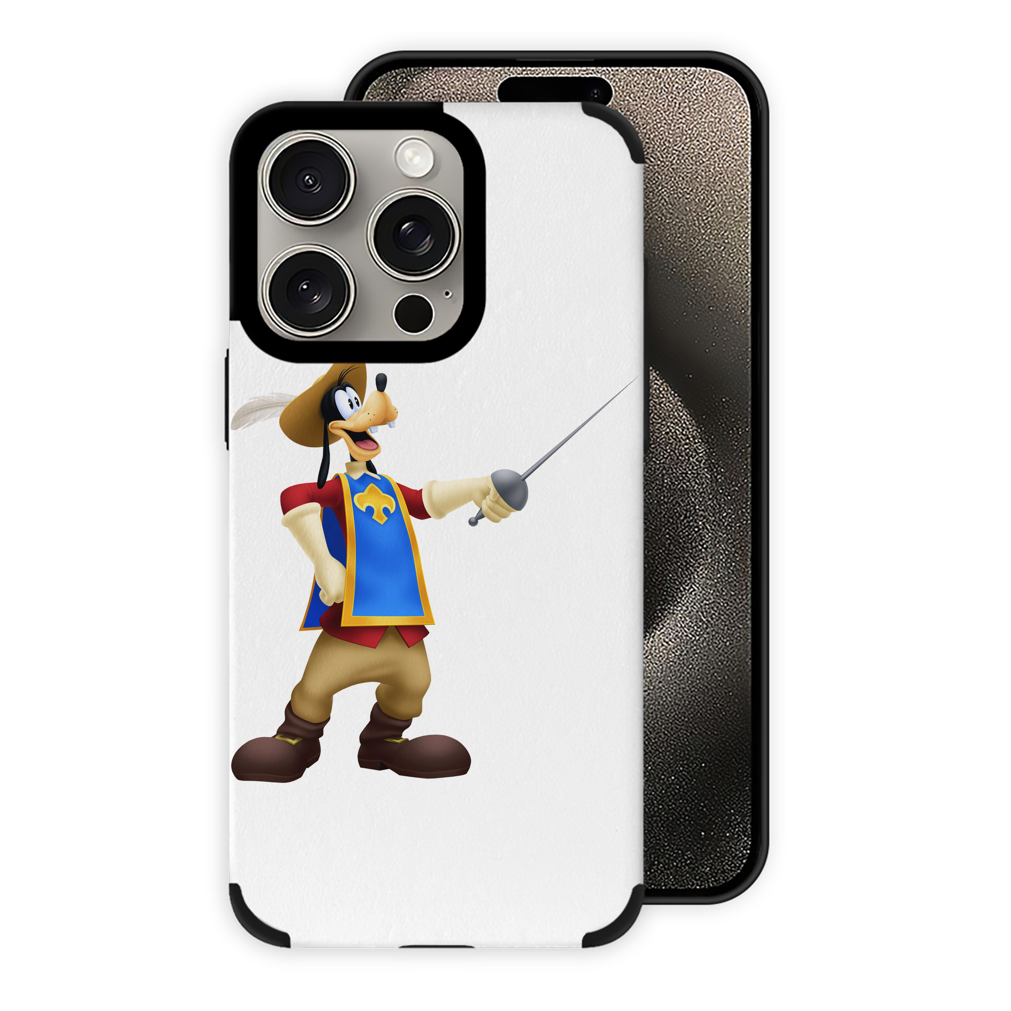 （画像用） ミッキーマウス Mickey Mouse 【iPhone15ProMax対応】 PUレザー スマホケース 耐衝撃＆黄変防止