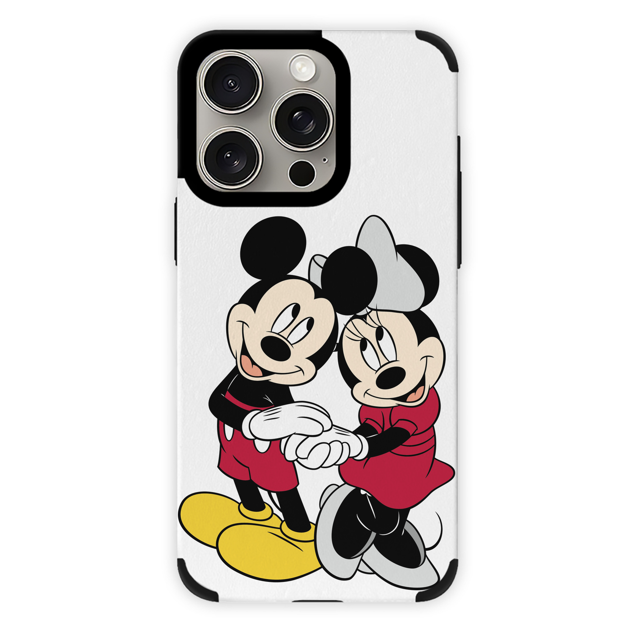 （画像用） ミッキーマウス Mickey Mouse 【iPhone15ProMax対応】 PUレザー スマホケース 耐衝撃＆黄変防止