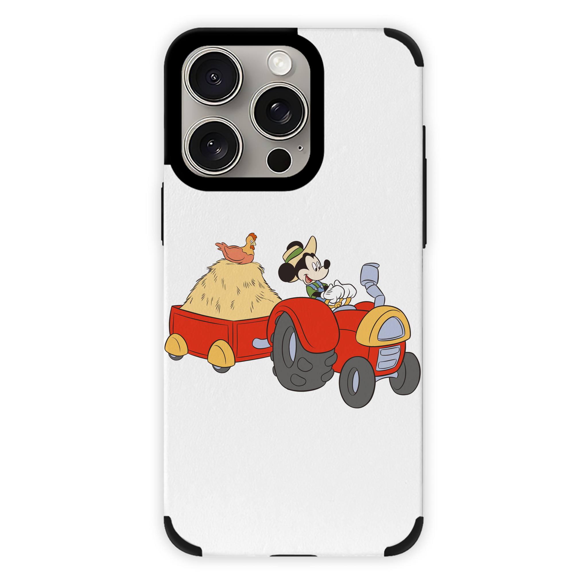（画像用） ミッキーマウス Mickey Mouse 【iPhone15ProMax対応】 PUレザー スマホケース 耐衝撃＆黄変防止