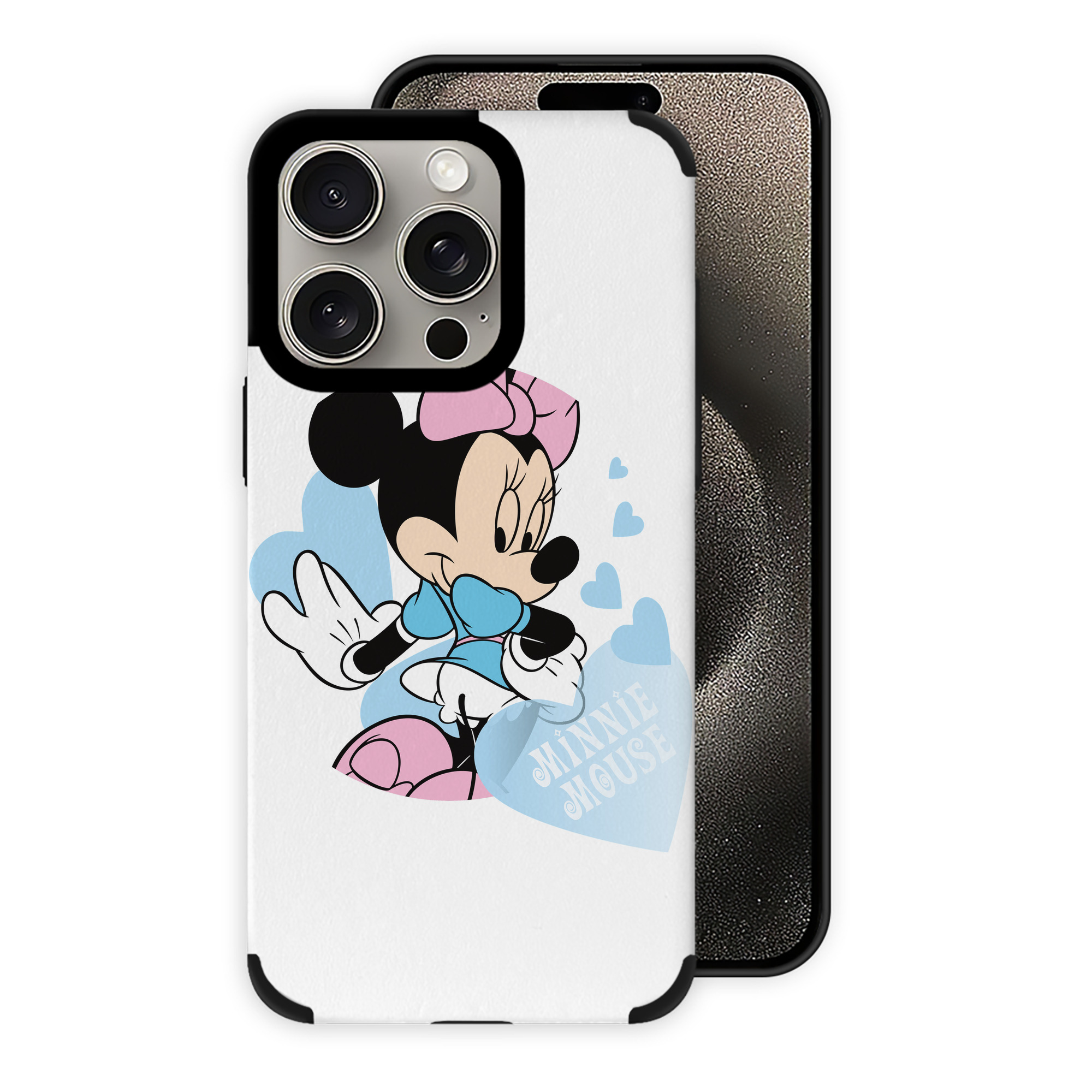 （画像用） ミッキーマウス Mickey Mouse 【iPhone15ProMax対応】 PUレザー スマホケース 耐衝撃＆黄変防止