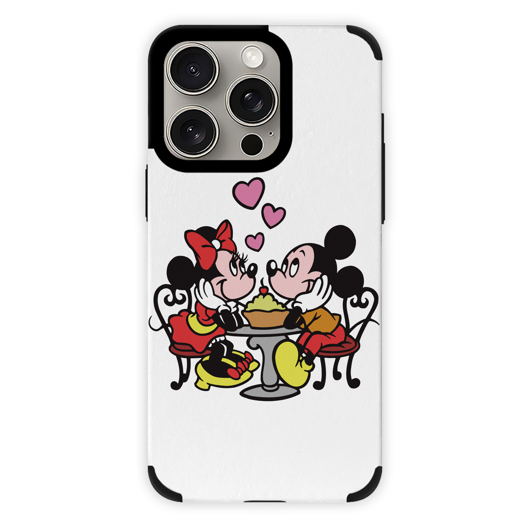（画像用） ミッキーマウス Mickey Mouse 【iPhone15ProMax対応】 PUレザー スマホケース 耐衝撃＆黄変防止