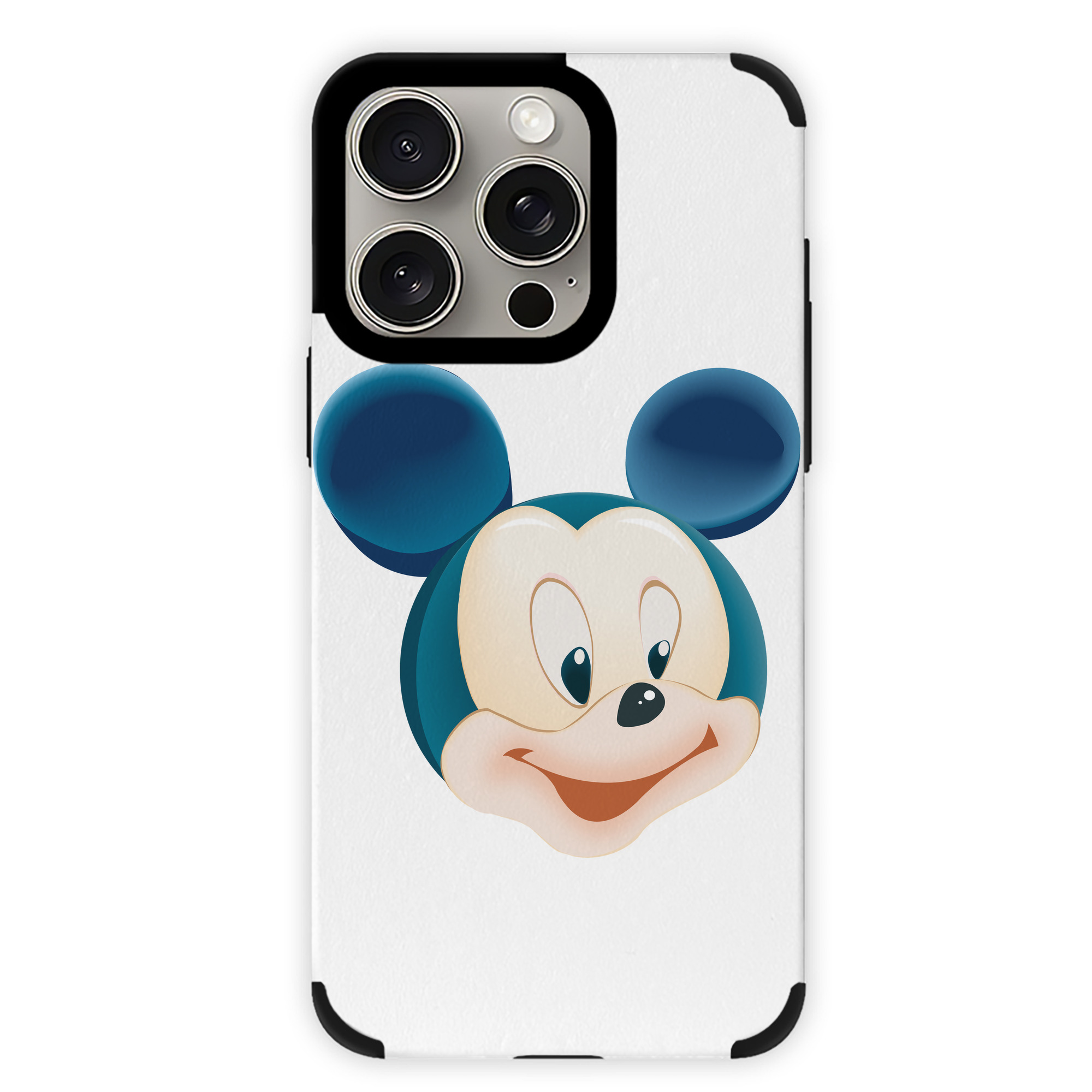 （画像用） ミッキーマウス Mickey Mouse 【iPhone15ProMax対応】 PUレザー スマホケース 耐衝撃＆黄変防止