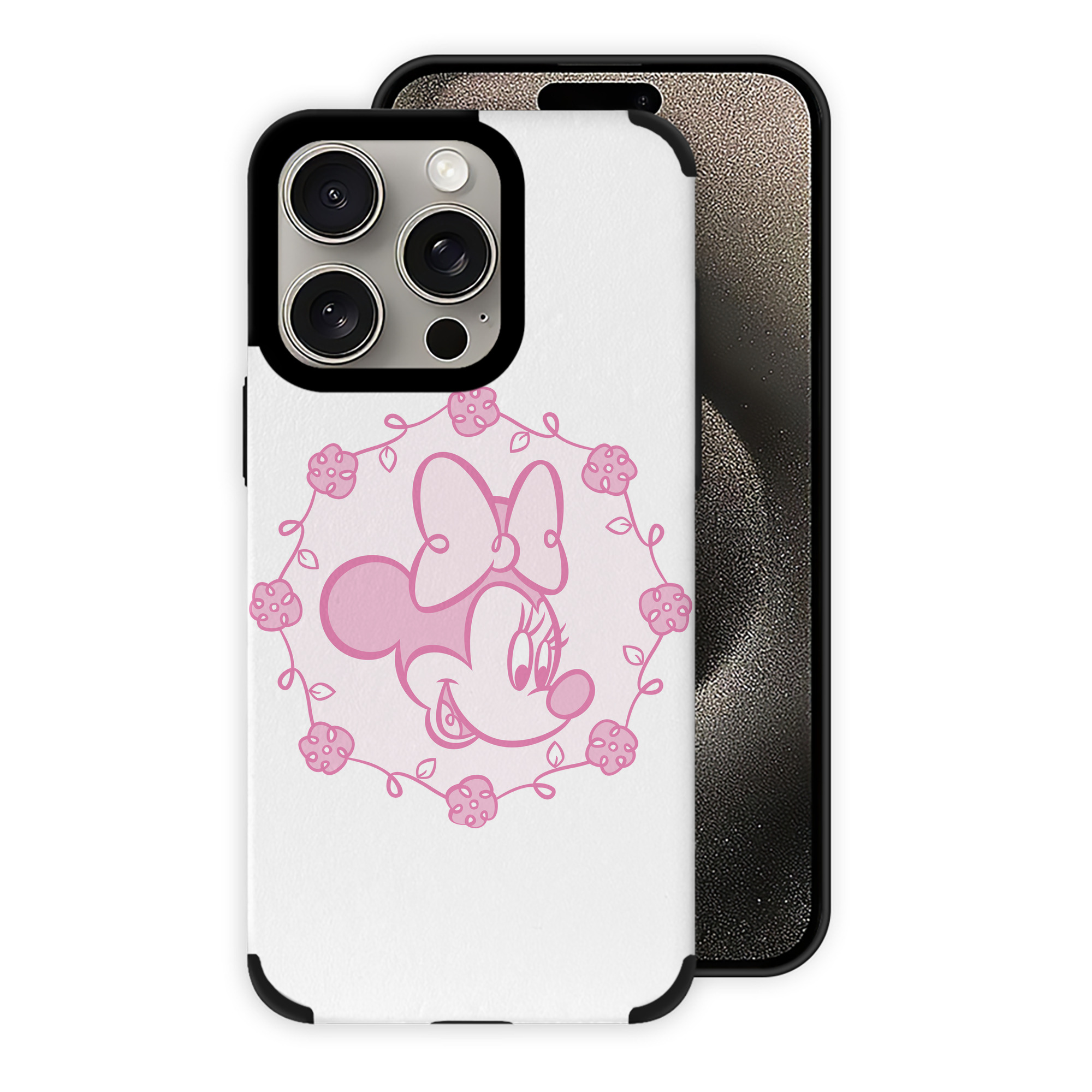 （画像用） ミッキーマウス Mickey Mouse 【iPhone15ProMax対応】 PUレザー スマホケース 耐衝撃＆黄変防止
