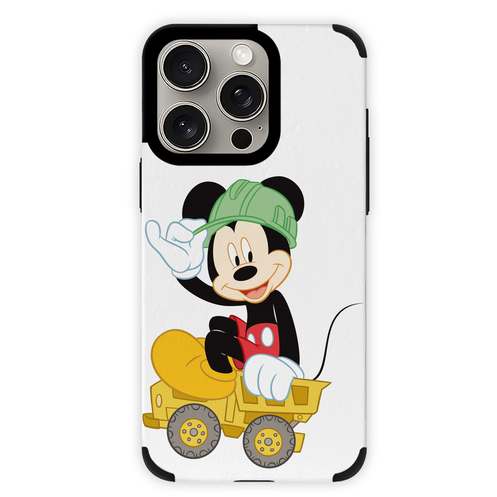 （画像用） ミッキーマウス Mickey Mouse 【iPhone15ProMax対応】 PUレザー スマホケース 耐衝撃＆黄変防止