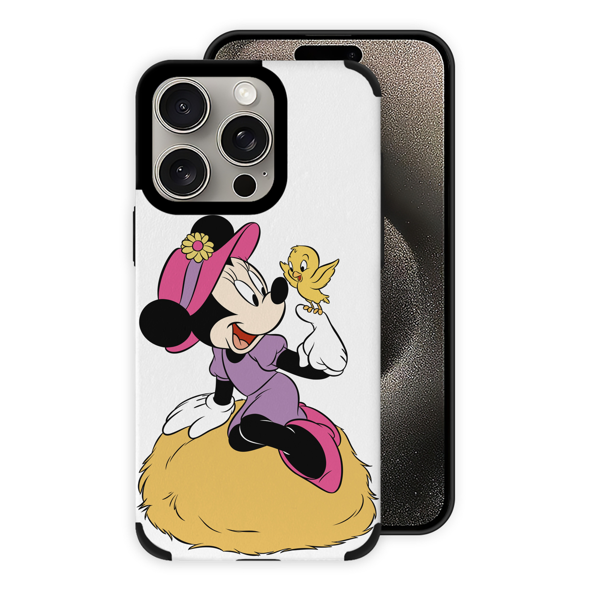 （画像用） ミッキーマウス Mickey Mouse 【iPhone15ProMax対応】 PUレザー スマホケース 耐衝撃＆黄変防止