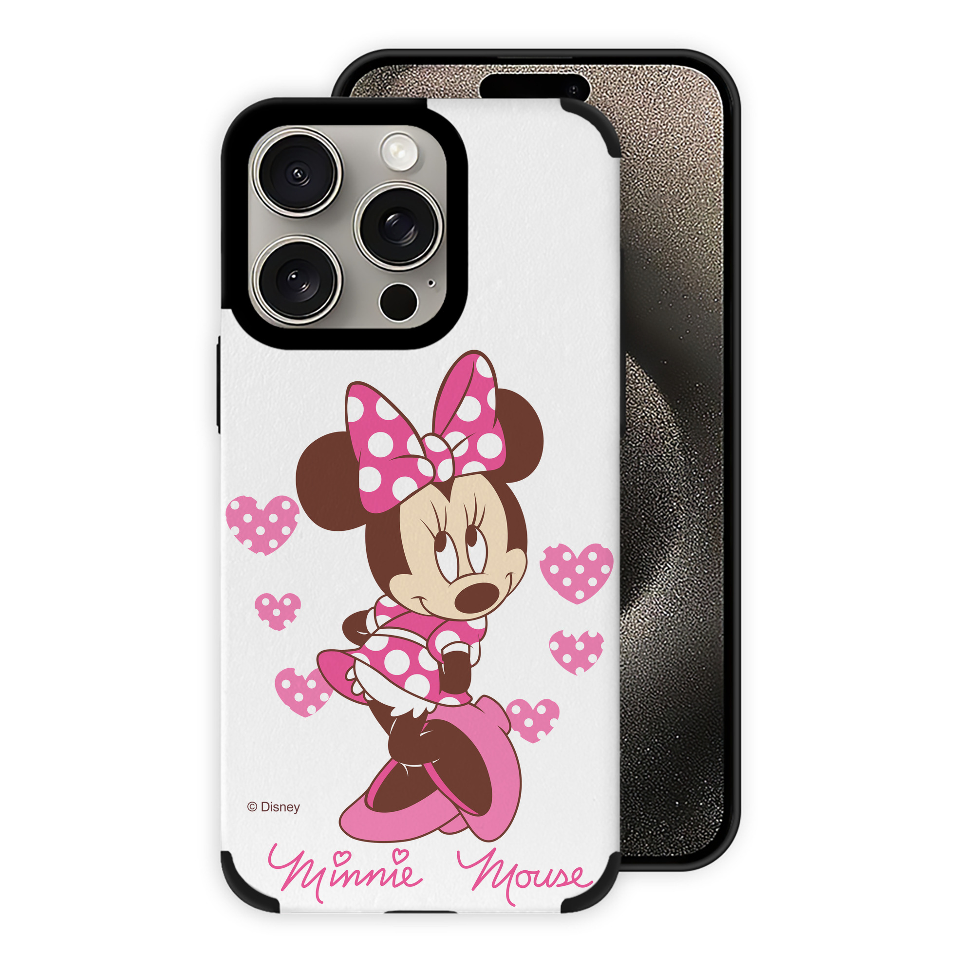 （画像用） ミッキーマウス Mickey Mouse 【iPhone15ProMax対応】 PUレザー スマホケース 耐衝撃＆黄変防止
