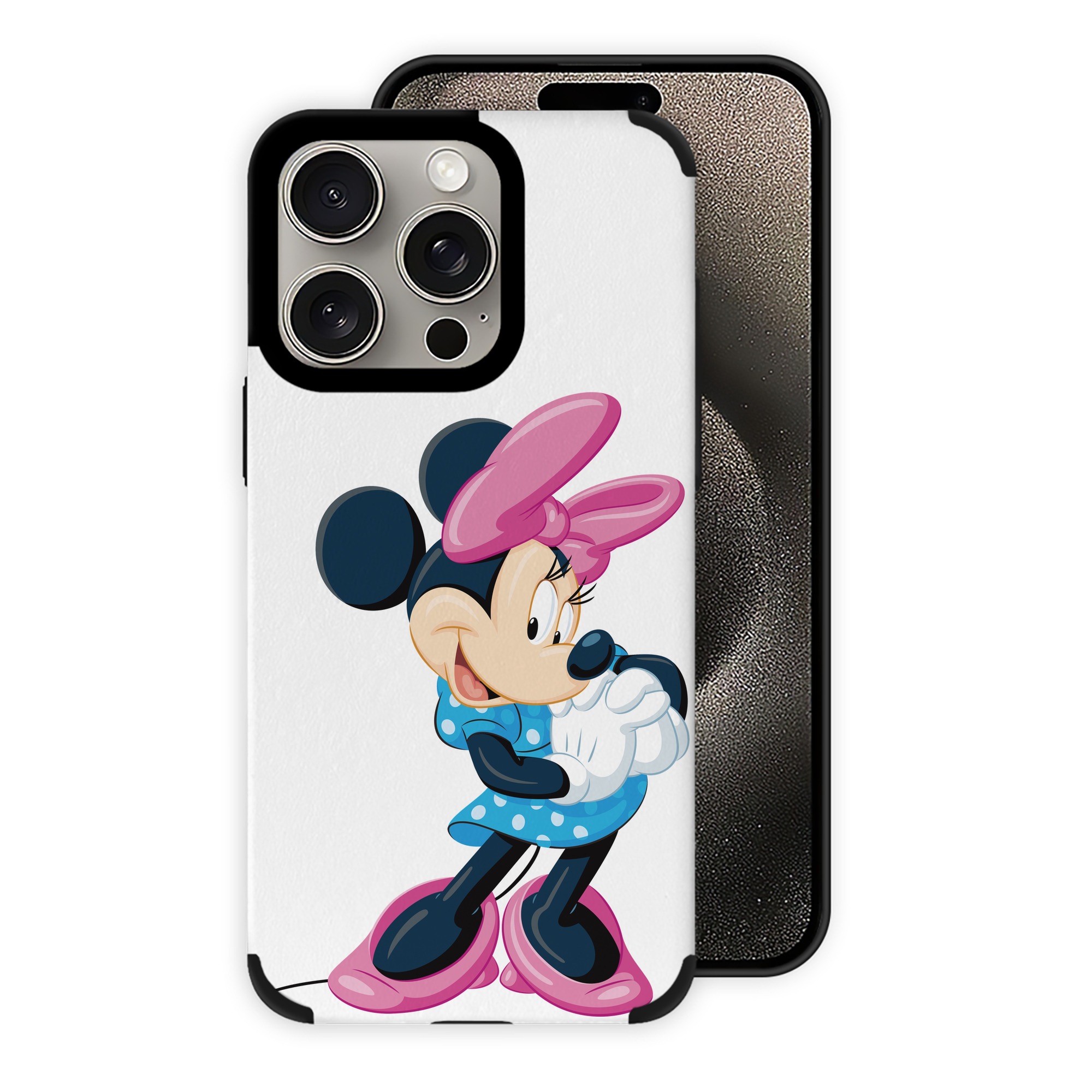（画像用） ミッキーマウス Mickey Mouse 【iPhone15ProMax対応】 PUレザー スマホケース 耐衝撃＆黄変防止