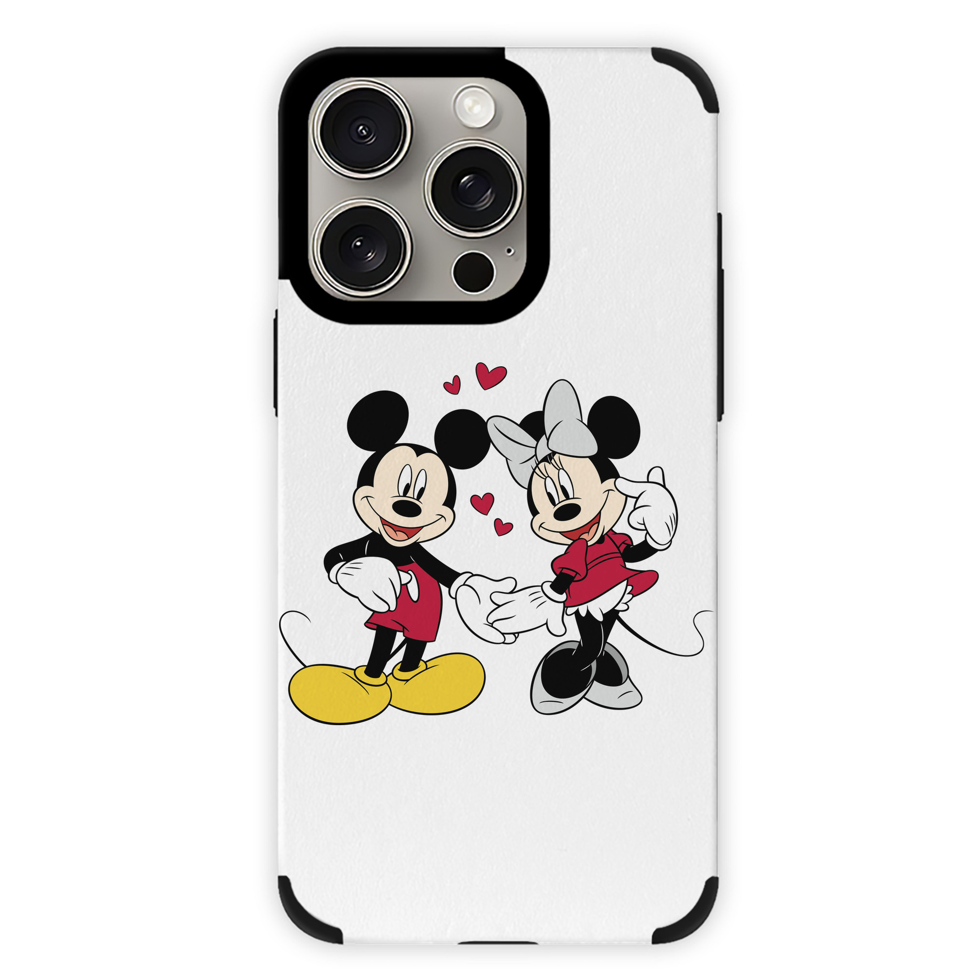 （画像用） ミッキーマウス Mickey Mouse 【iPhone15ProMax対応】 PUレザー スマホケース 耐衝撃＆黄変防止