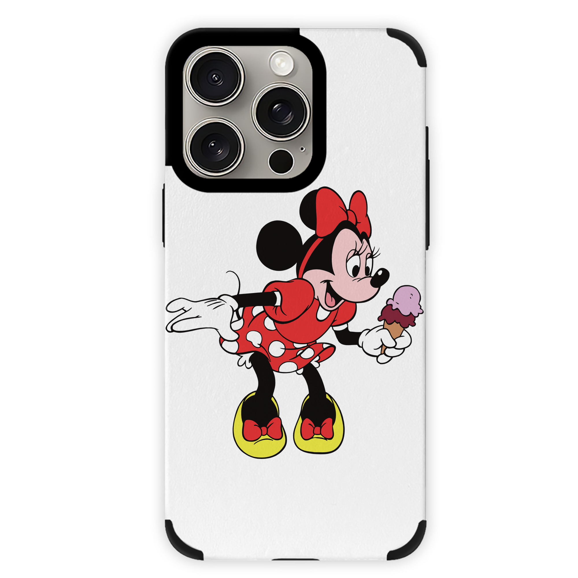 （画像用） ミッキーマウス Mickey Mouse 【iPhone15ProMax対応】 PUレザー スマホケース 耐衝撃＆黄変防止