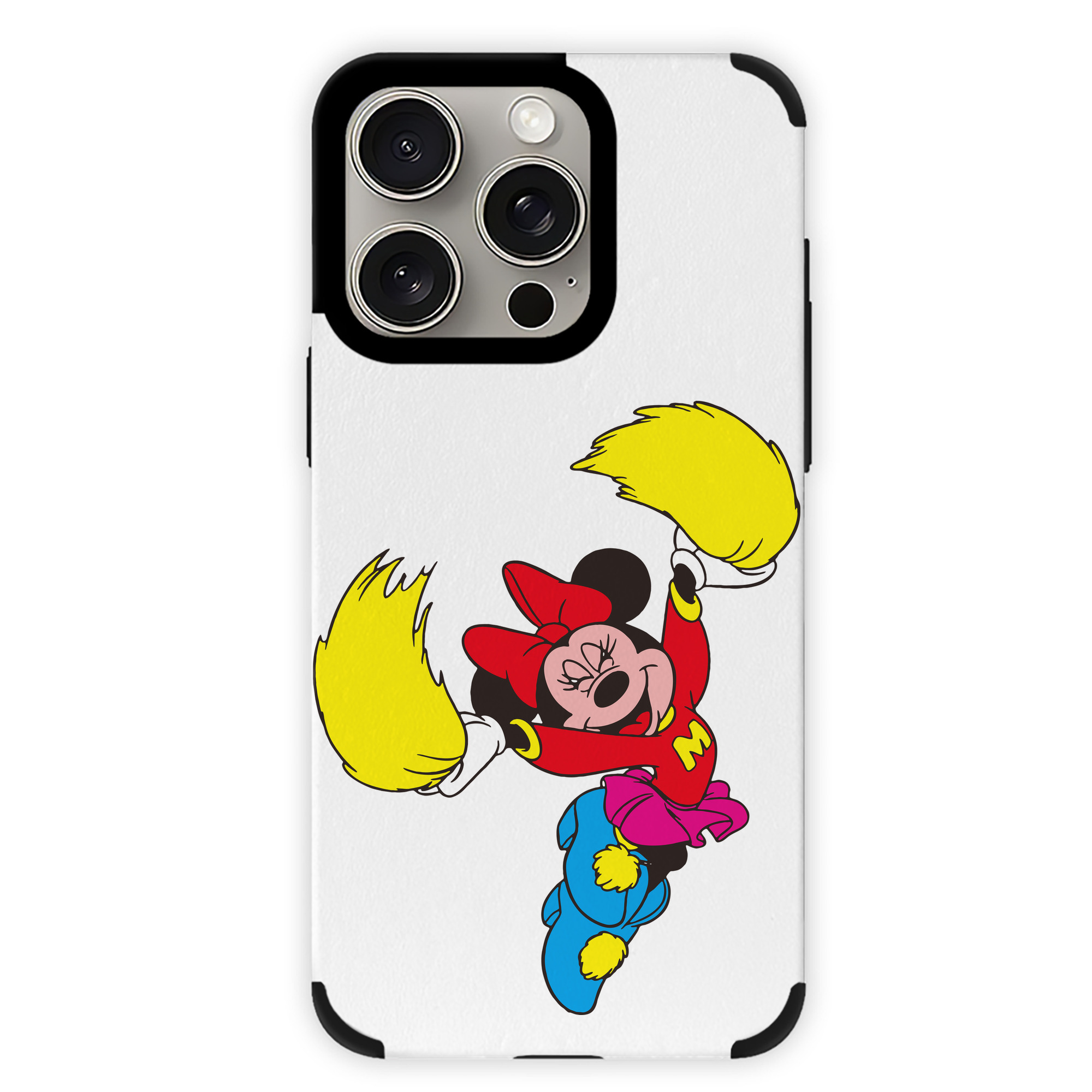 （画像用） ミッキーマウス Mickey Mouse 【iPhone15ProMax対応】 PUレザー スマホケース 耐衝撃＆黄変防止