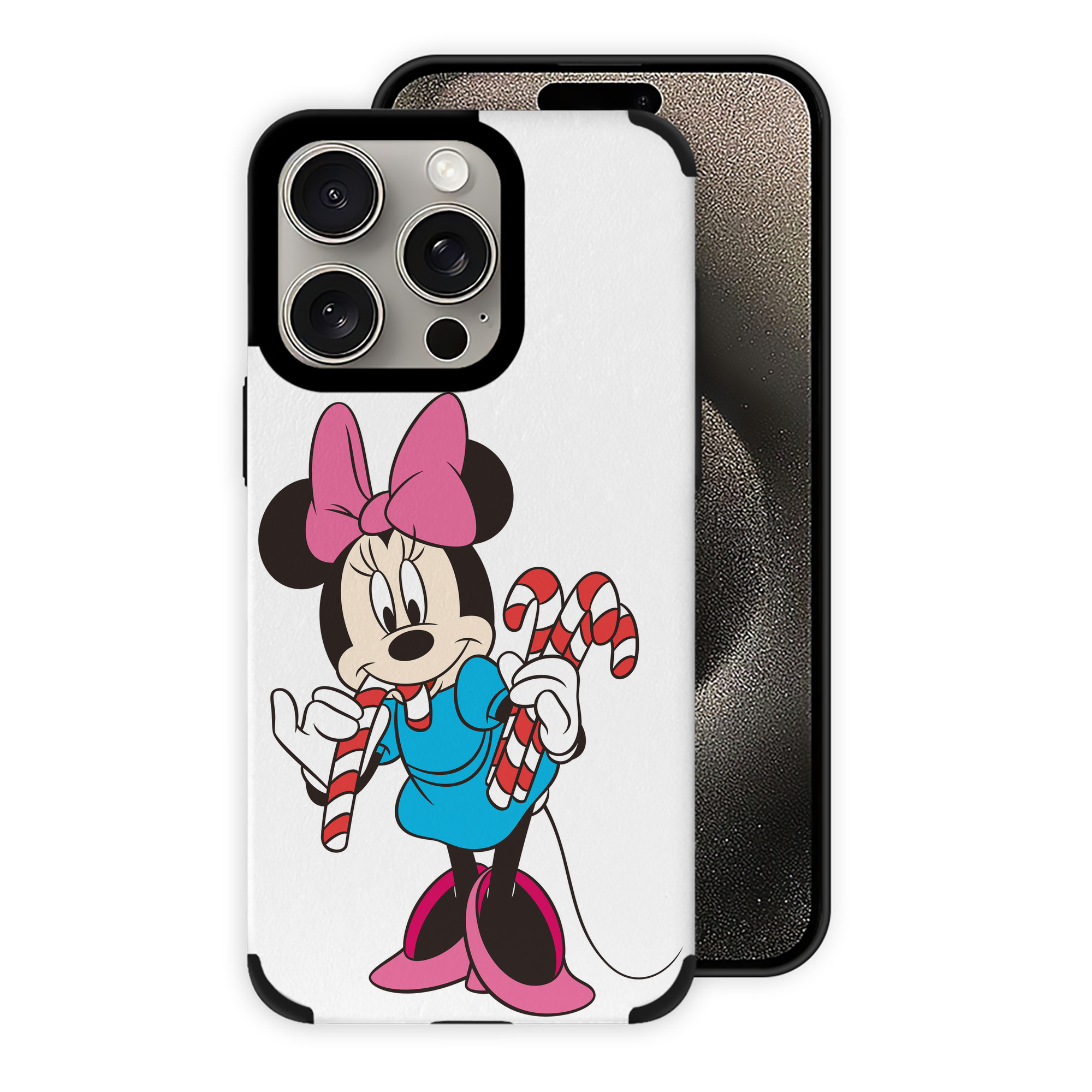 （画像用） ミッキーマウス Mickey Mouse 【iPhone15ProMax対応】 PUレザー スマホケース 耐衝撃＆黄変防止