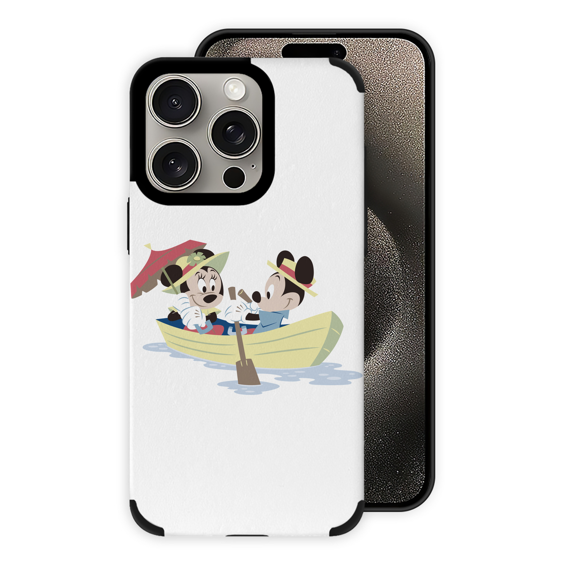 （画像用） ミッキーマウス Mickey Mouse 【iPhone15ProMax対応】 PUレザー スマホケース 耐衝撃＆黄変防止