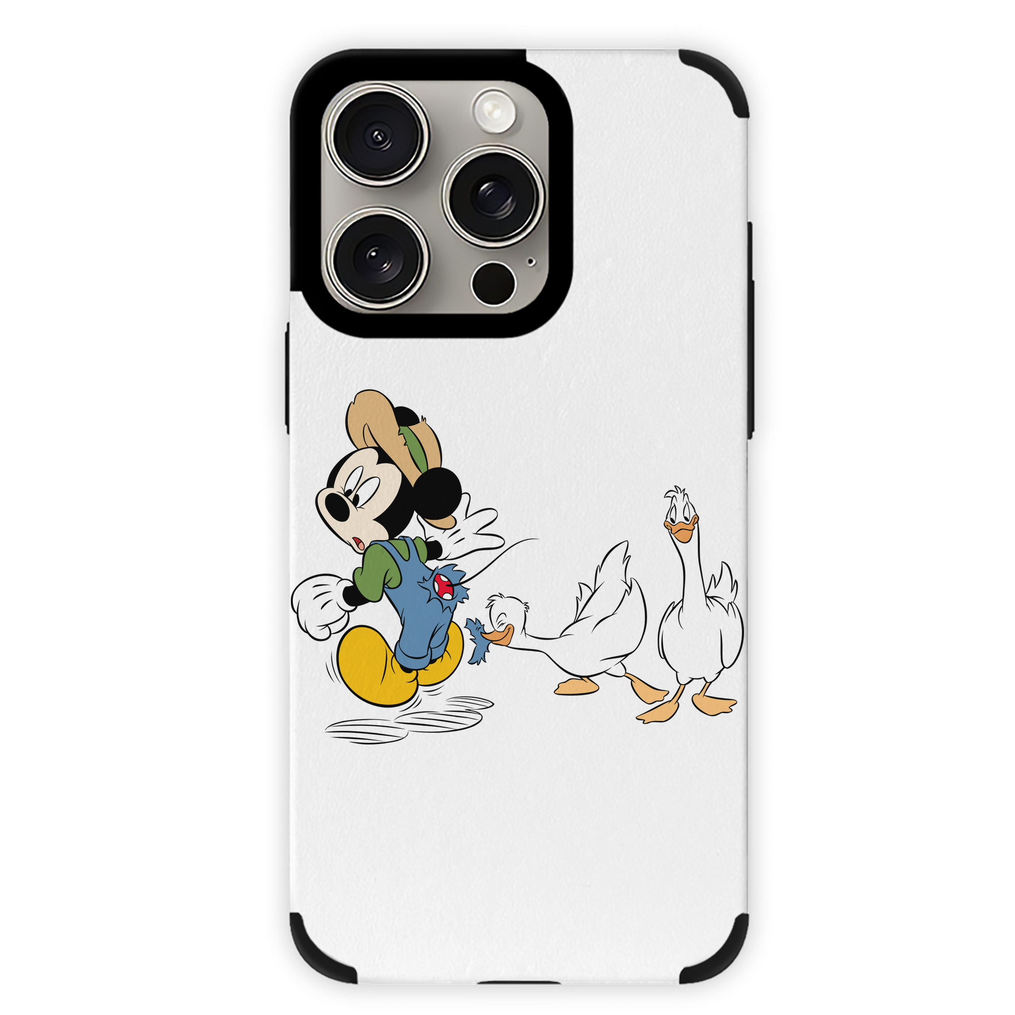 （画像用） ミッキーマウス Mickey Mouse 【iPhone15ProMax対応】 PUレザー スマホケース 耐衝撃＆黄変防止