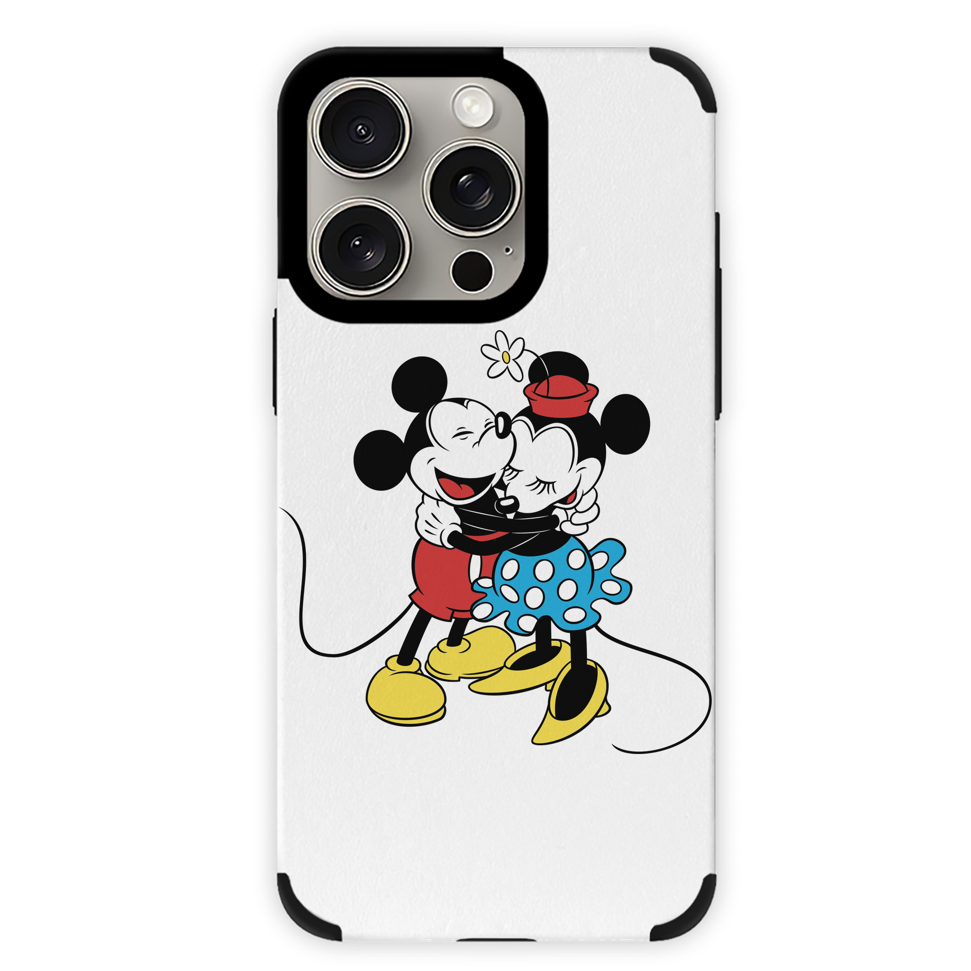 （画像用） ミッキーマウス Mickey Mouse 【iPhone15ProMax対応】 PUレザー スマホケース 耐衝撃＆黄変防止
