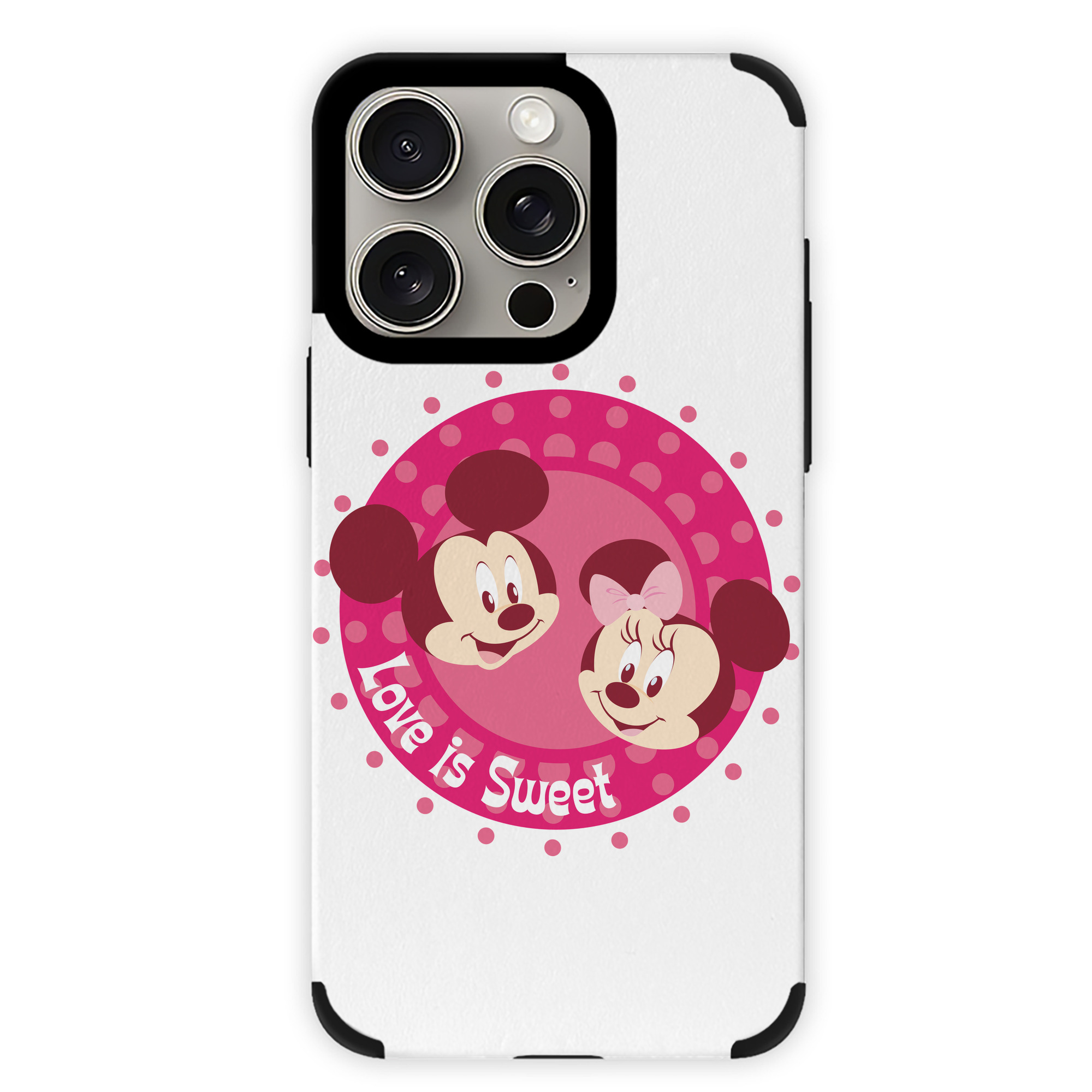 （画像用） ミッキーマウス Mickey Mouse 【iPhone15ProMax対応】 PUレザー スマホケース 耐衝撃＆黄変防止