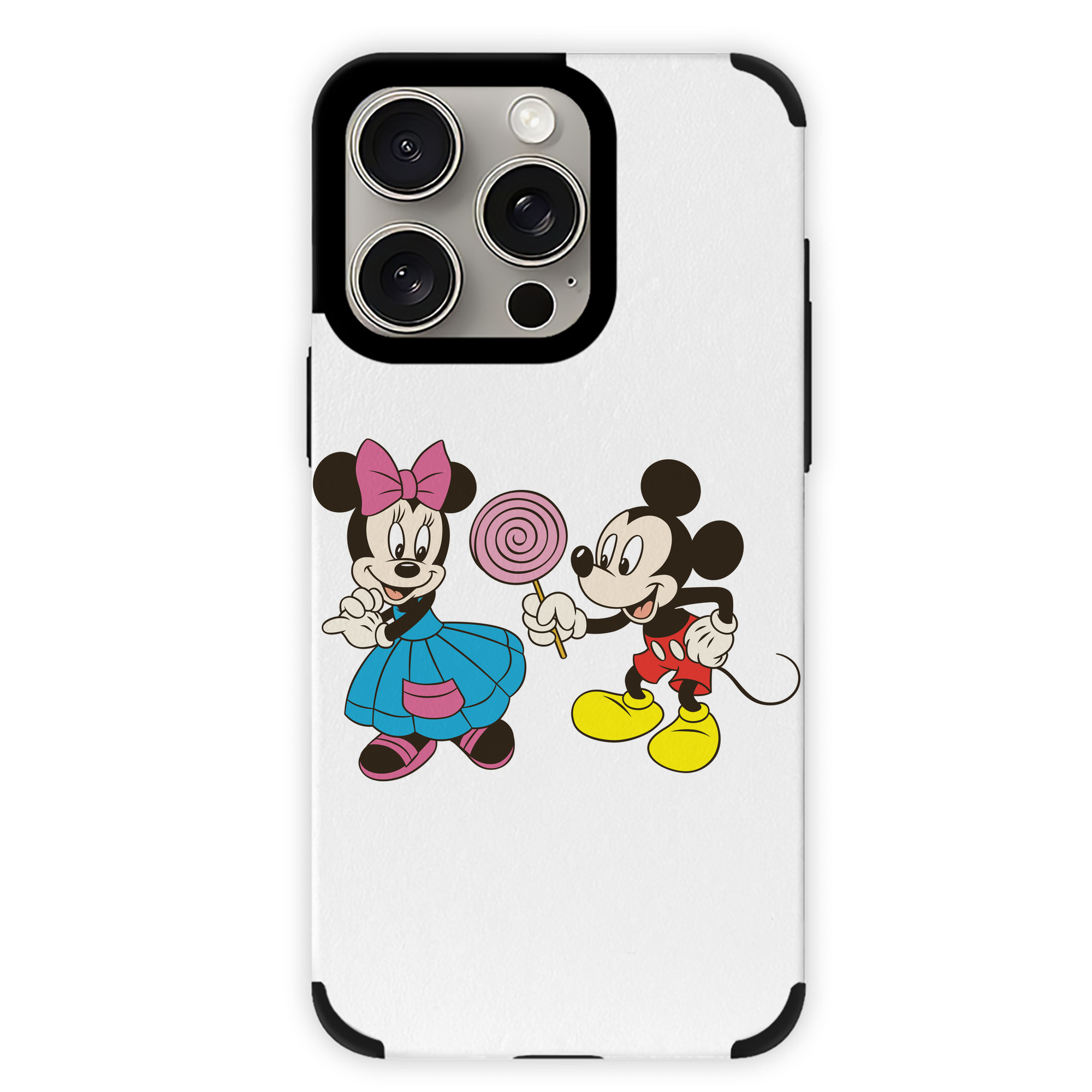 （画像用） ミッキーマウス Mickey Mouse 【iPhone15ProMax対応】 PUレザー スマホケース 耐衝撃＆黄変防止