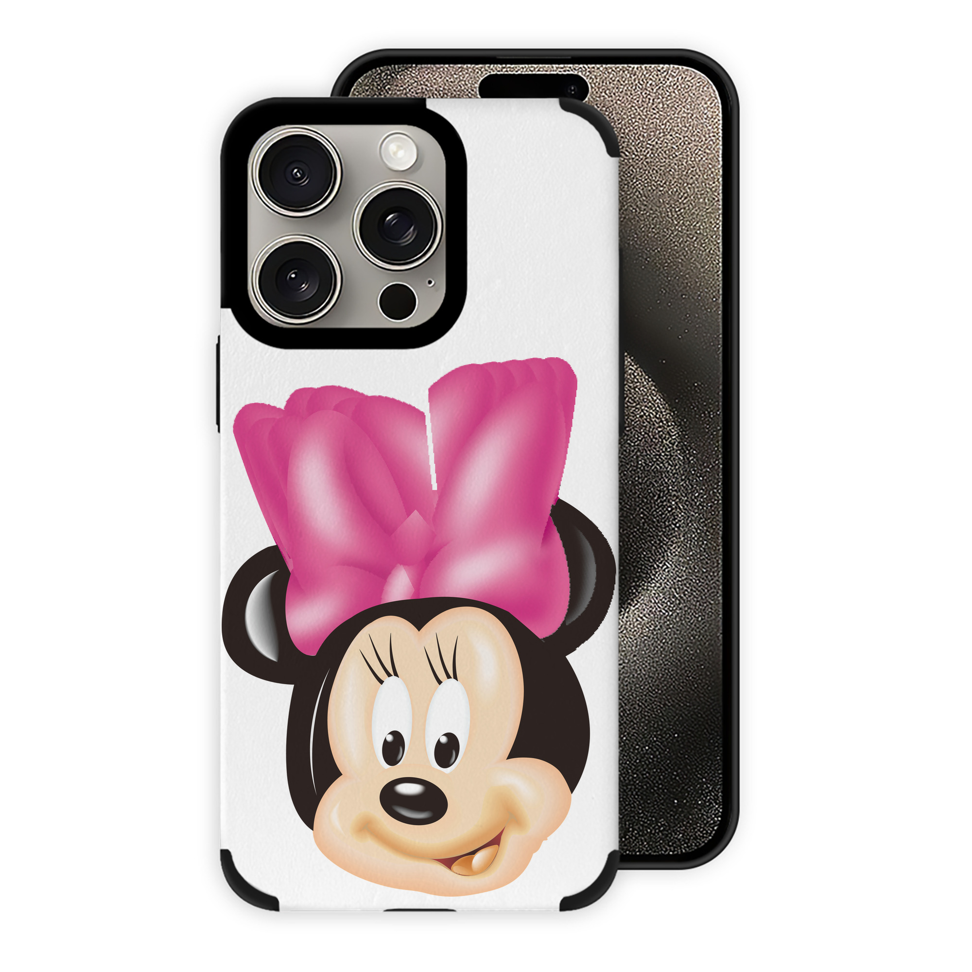 （画像用） ミッキーマウス Mickey Mouse 【iPhone15ProMax対応】 PUレザー スマホケース 耐衝撃＆黄変防止