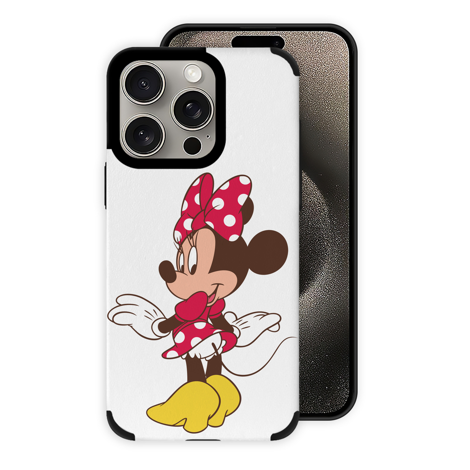 （画像用） ミッキーマウス Mickey Mouse 【iPhone15ProMax対応】 PUレザー スマホケース 耐衝撃＆黄変防止