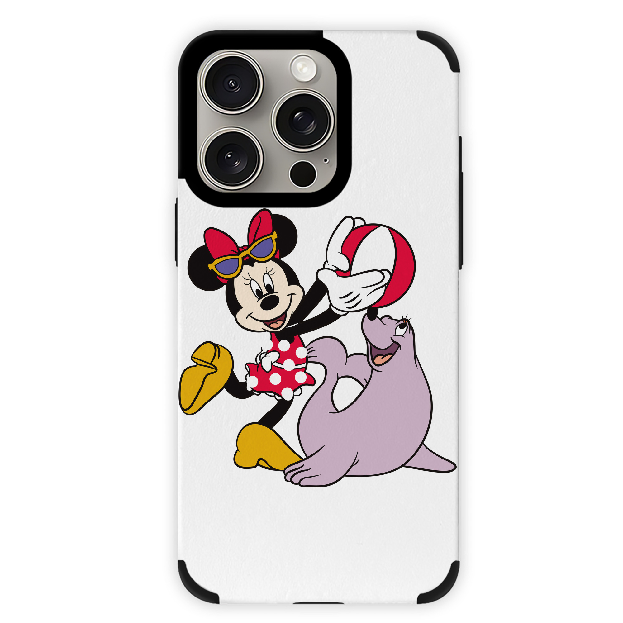 （画像用） ミッキーマウス Mickey Mouse 【iPhone15ProMax対応】 PUレザー スマホケース 耐衝撃＆黄変防止