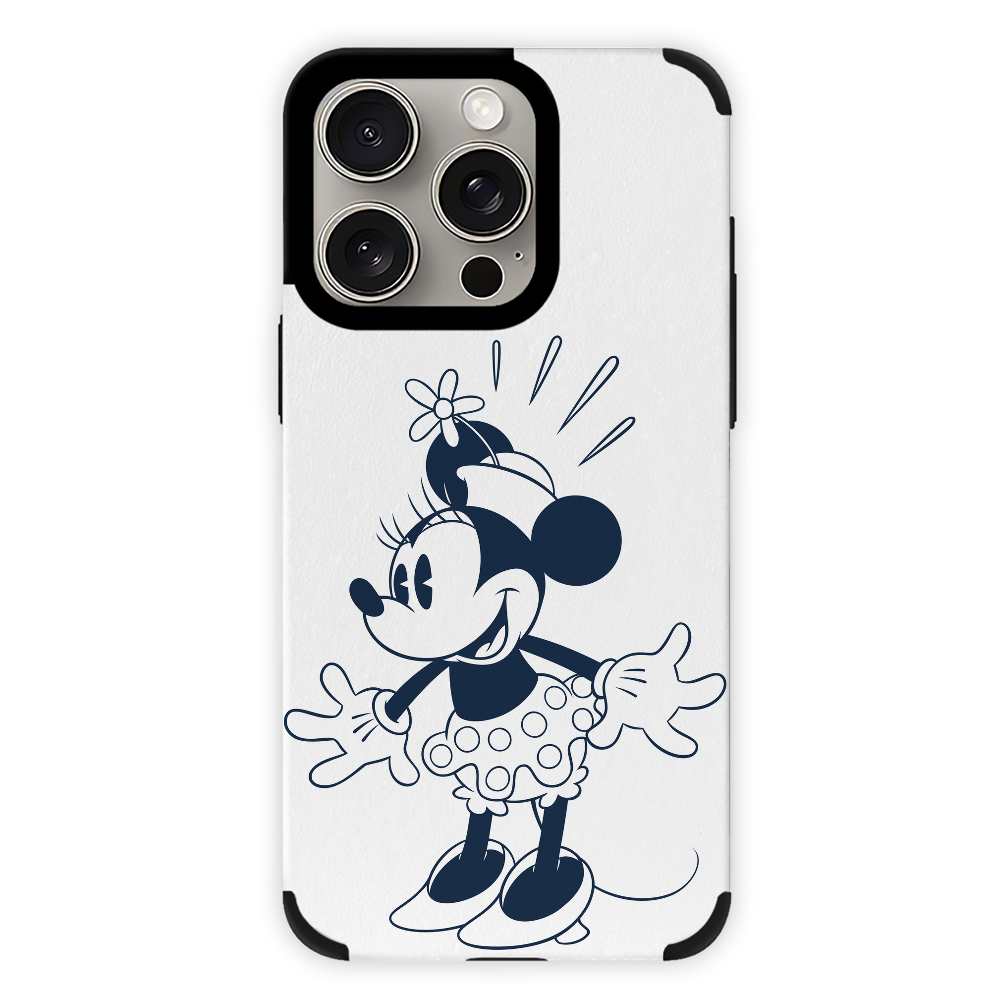 （画像用） ミッキーマウス Mickey Mouse 【iPhone15ProMax対応】 PUレザー スマホケース 耐衝撃＆黄変防止