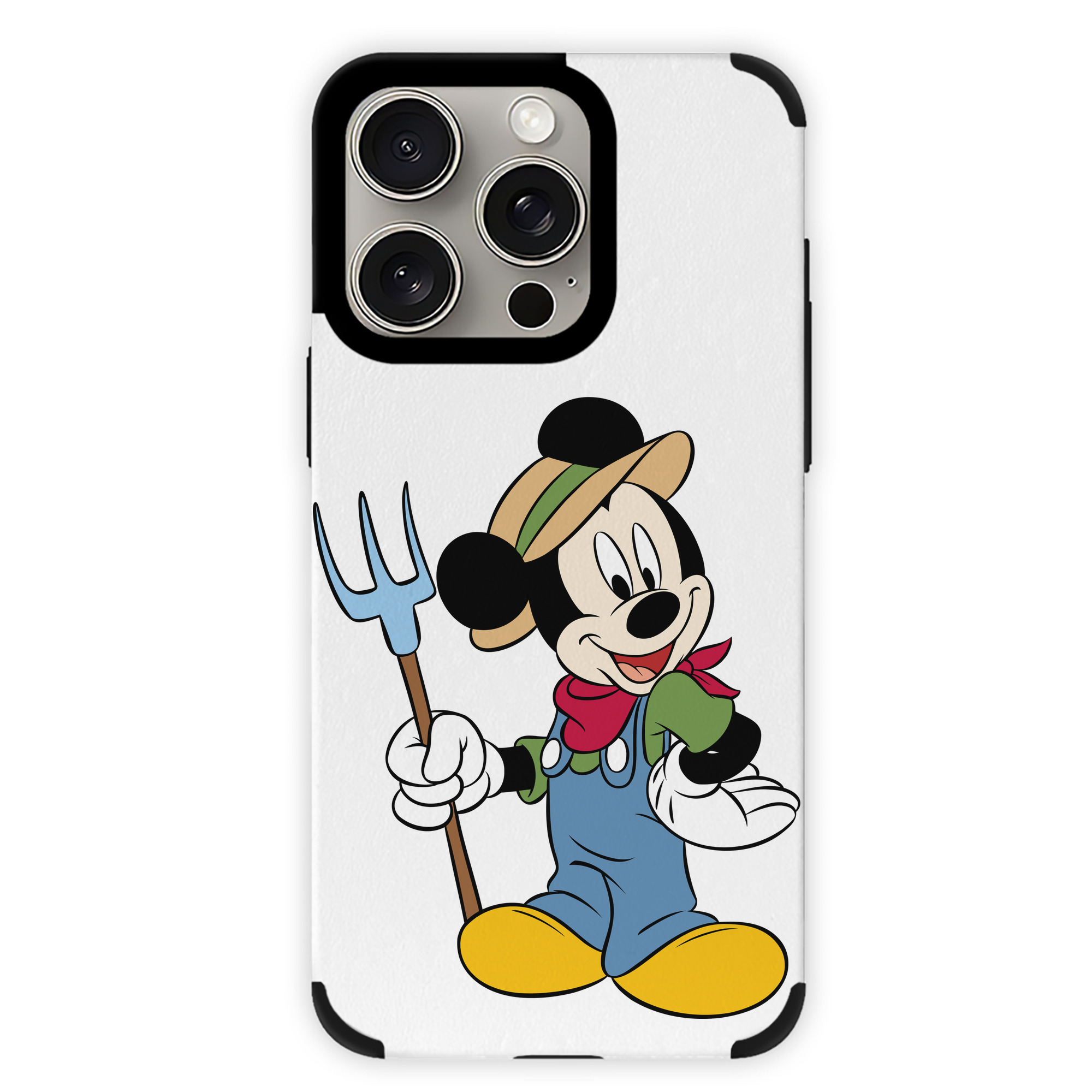 （画像用） ミッキーマウス Mickey Mouse 【iPhone15ProMax対応】 PUレザー スマホケース 耐衝撃＆黄変防止