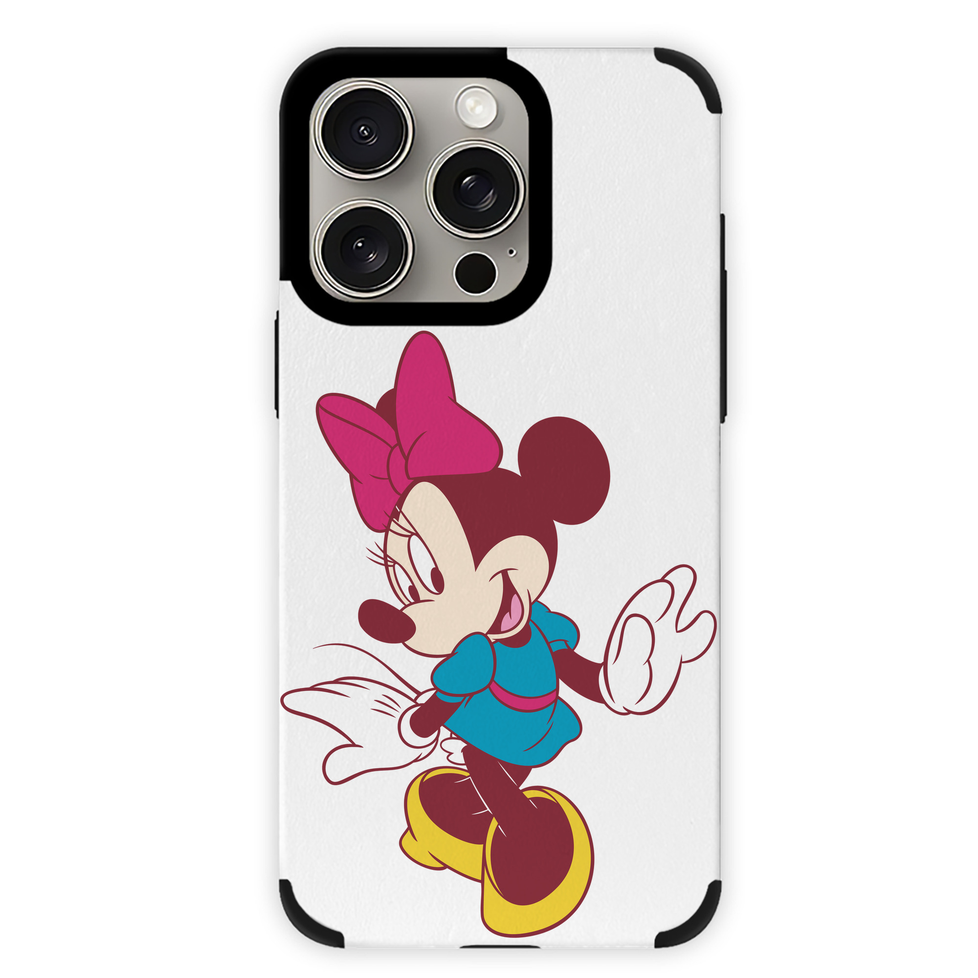 （画像用） ミッキーマウス Mickey Mouse 【iPhone15ProMax対応】 PUレザー スマホケース 耐衝撃＆黄変防止
