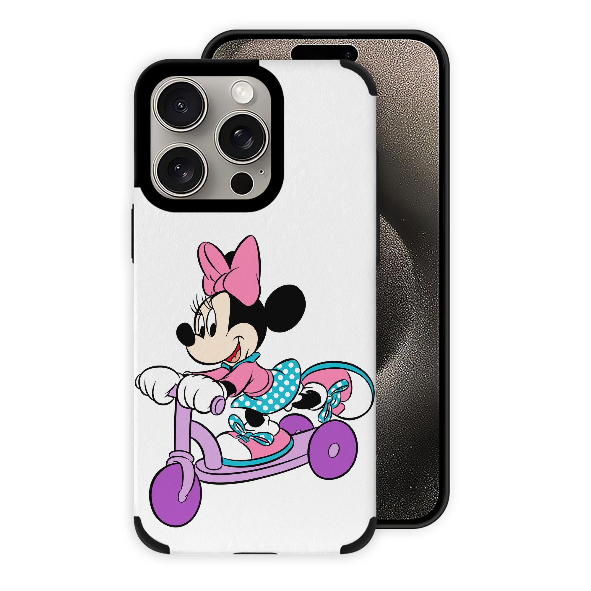 （画像用） ミッキーマウス Mickey Mouse 【iPhone15ProMax対応】 PUレザー スマホケース 耐衝撃＆黄変防止
