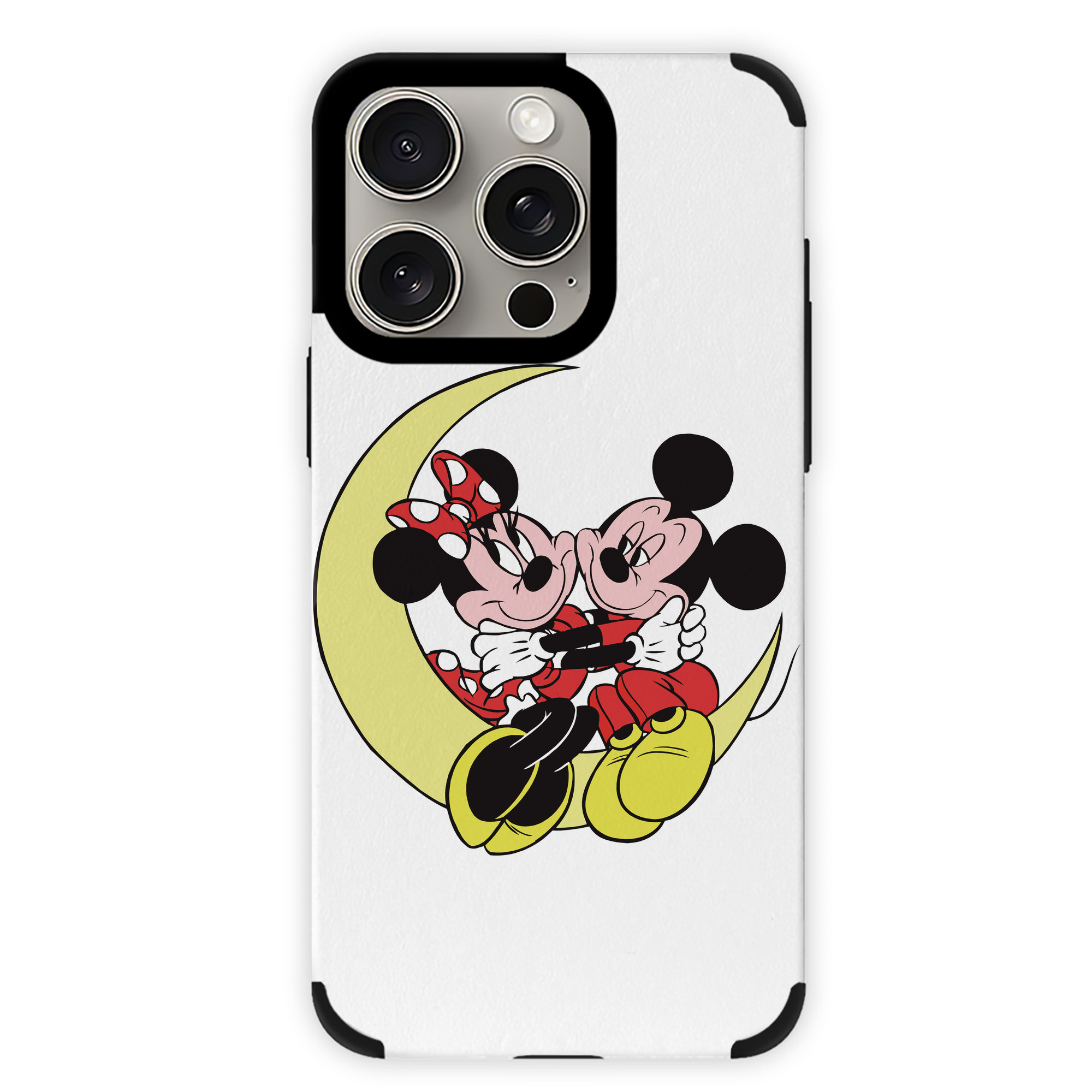 （画像用） ミッキーマウス Mickey Mouse 【iPhone15ProMax対応】 PUレザー スマホケース 耐衝撃＆黄変防止