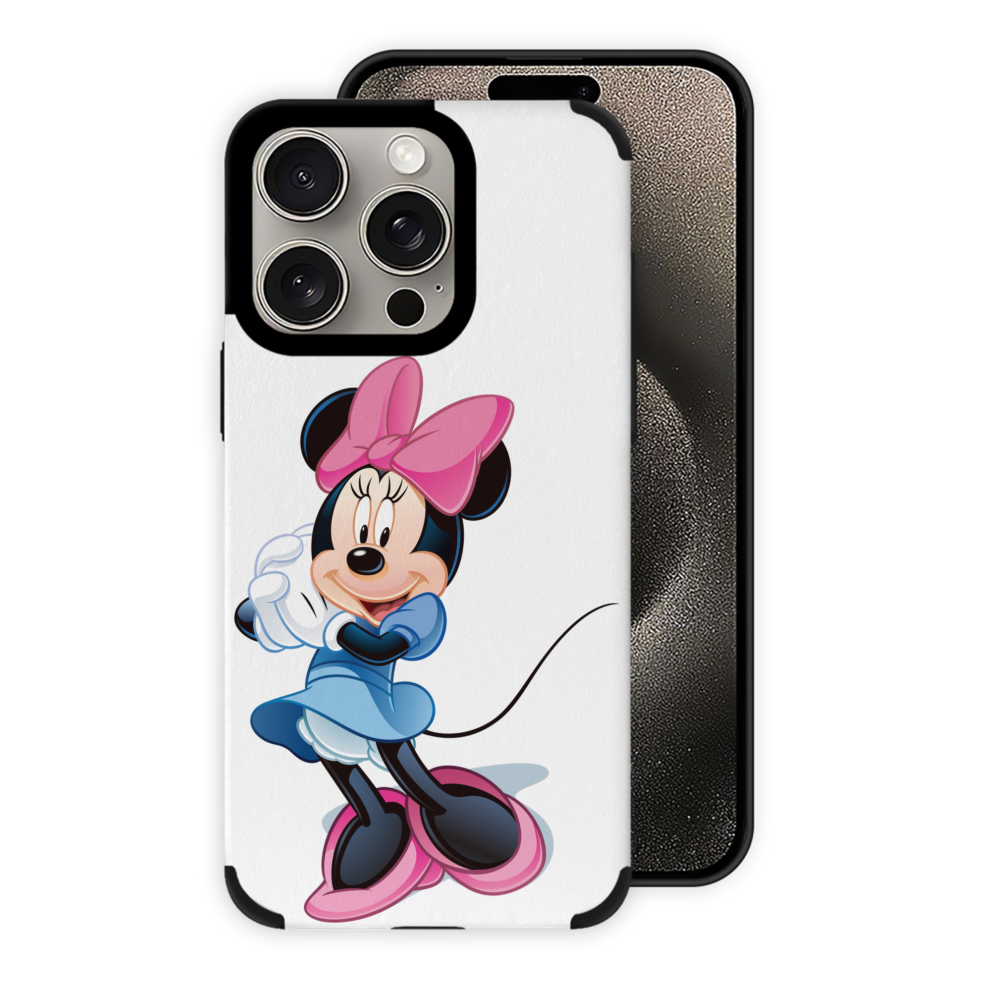 （画像用） ミッキーマウス Mickey Mouse 【iPhone15ProMax対応】 PUレザー スマホケース 耐衝撃＆黄変防止