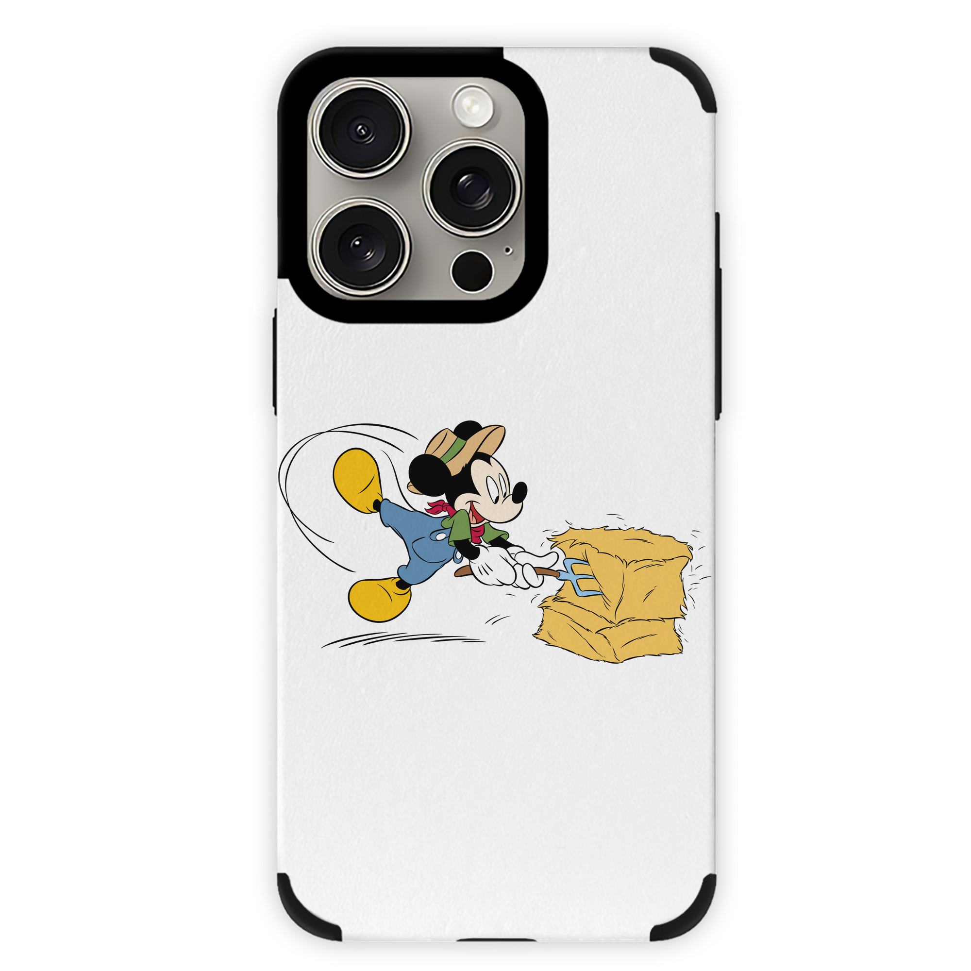 （画像用） ミッキーマウス Mickey Mouse 【iPhone15ProMax対応】 PUレザー スマホケース 耐衝撃＆黄変防止