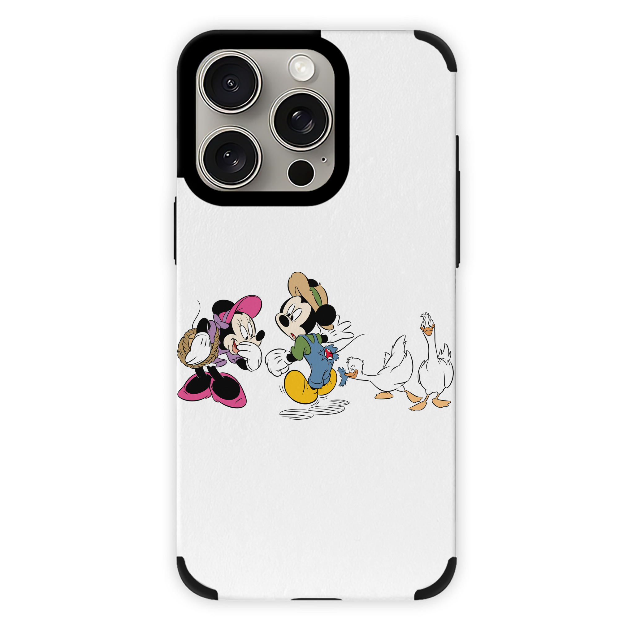 （画像用） ミッキーマウス Mickey Mouse 【iPhone15ProMax対応】 PUレザー スマホケース 耐衝撃＆黄変防止