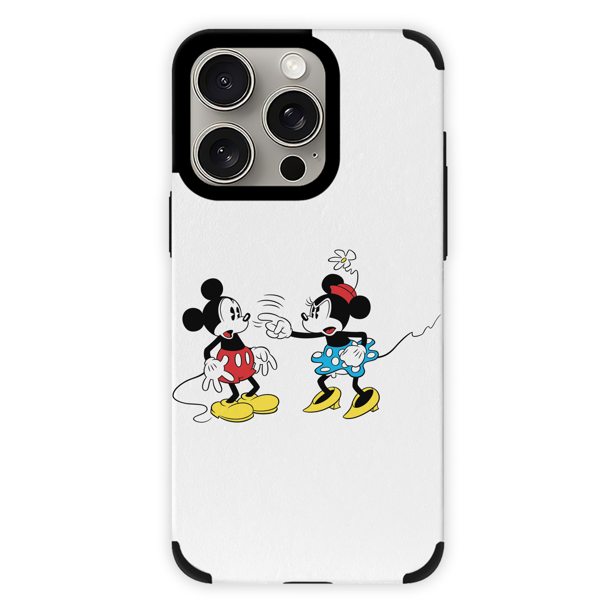 （画像用） ミッキーマウス Mickey Mouse 【iPhone15ProMax対応】 PUレザー スマホケース 耐衝撃＆黄変防止