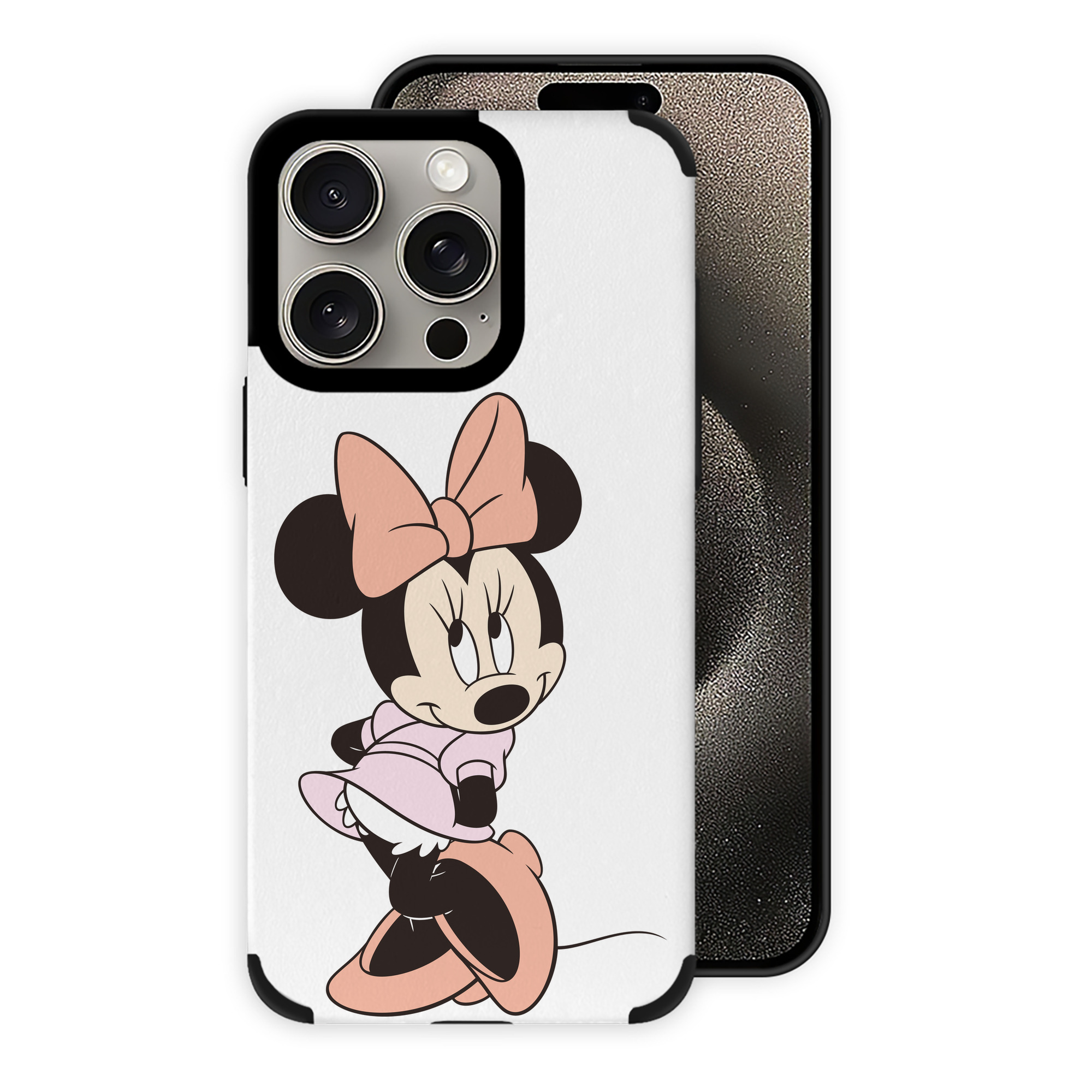 （画像用） ミッキーマウス Mickey Mouse 【iPhone15ProMax対応】 PUレザー スマホケース 耐衝撃＆黄変防止