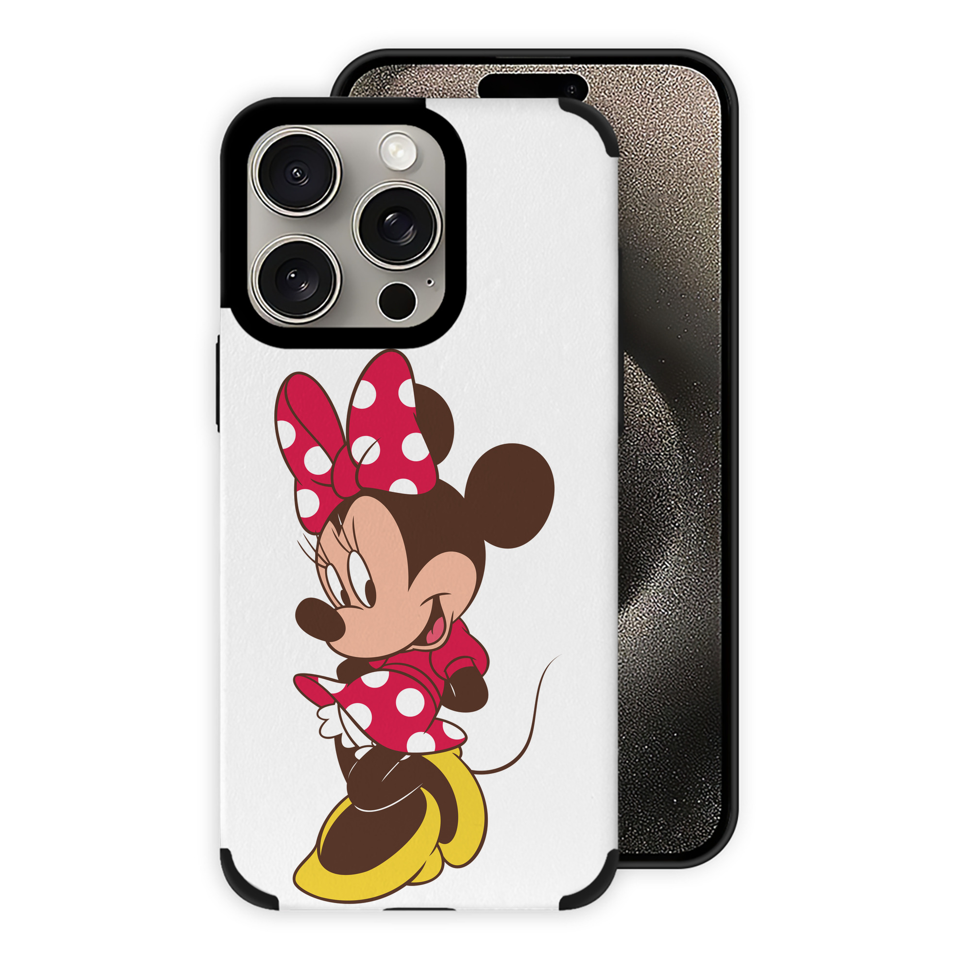 （画像用） ミッキーマウス Mickey Mouse 【iPhone15ProMax対応】 PUレザー スマホケース 耐衝撃＆黄変防止