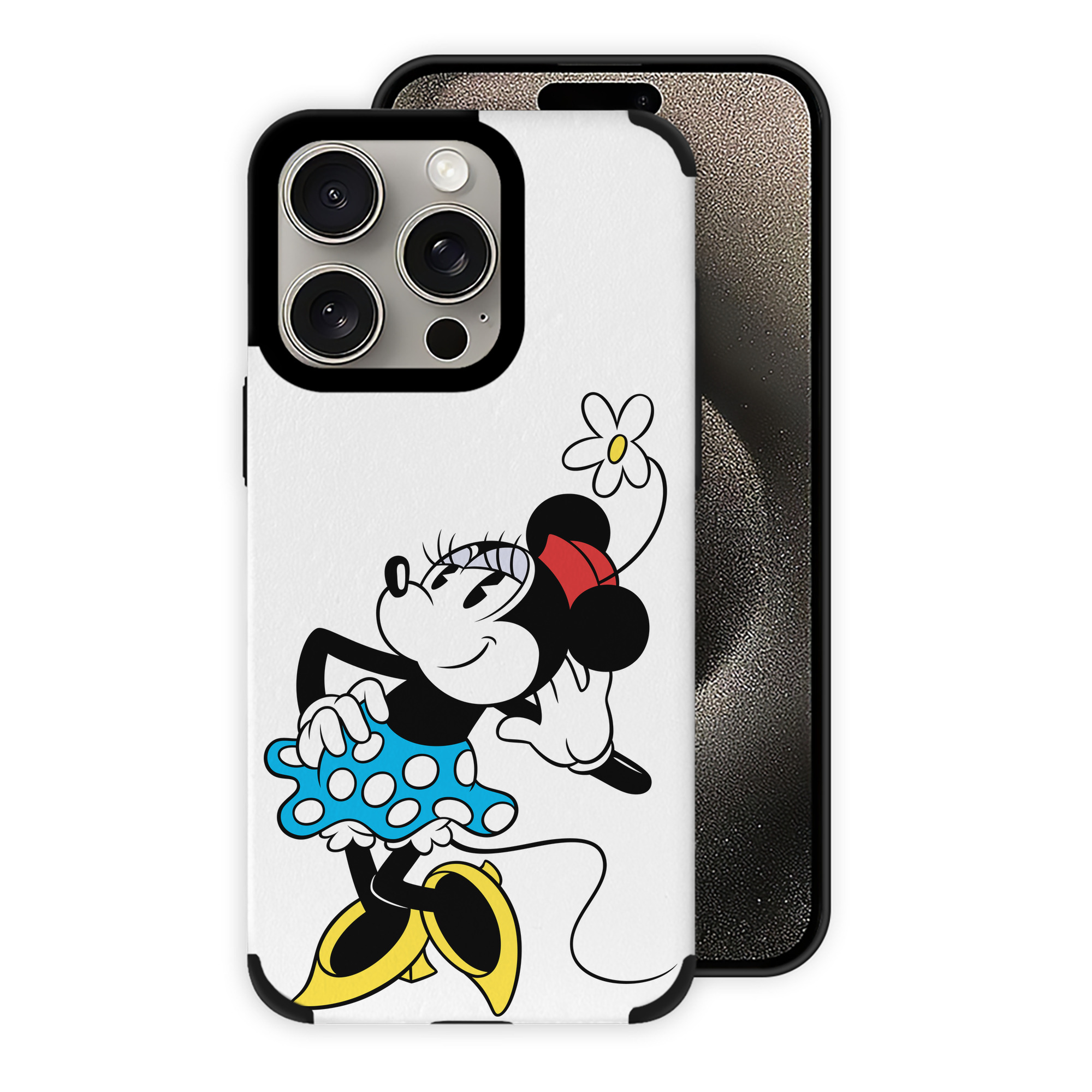 （画像用） ミッキーマウス Mickey Mouse 【iPhone15ProMax対応】 PUレザー スマホケース 耐衝撃＆黄変防止