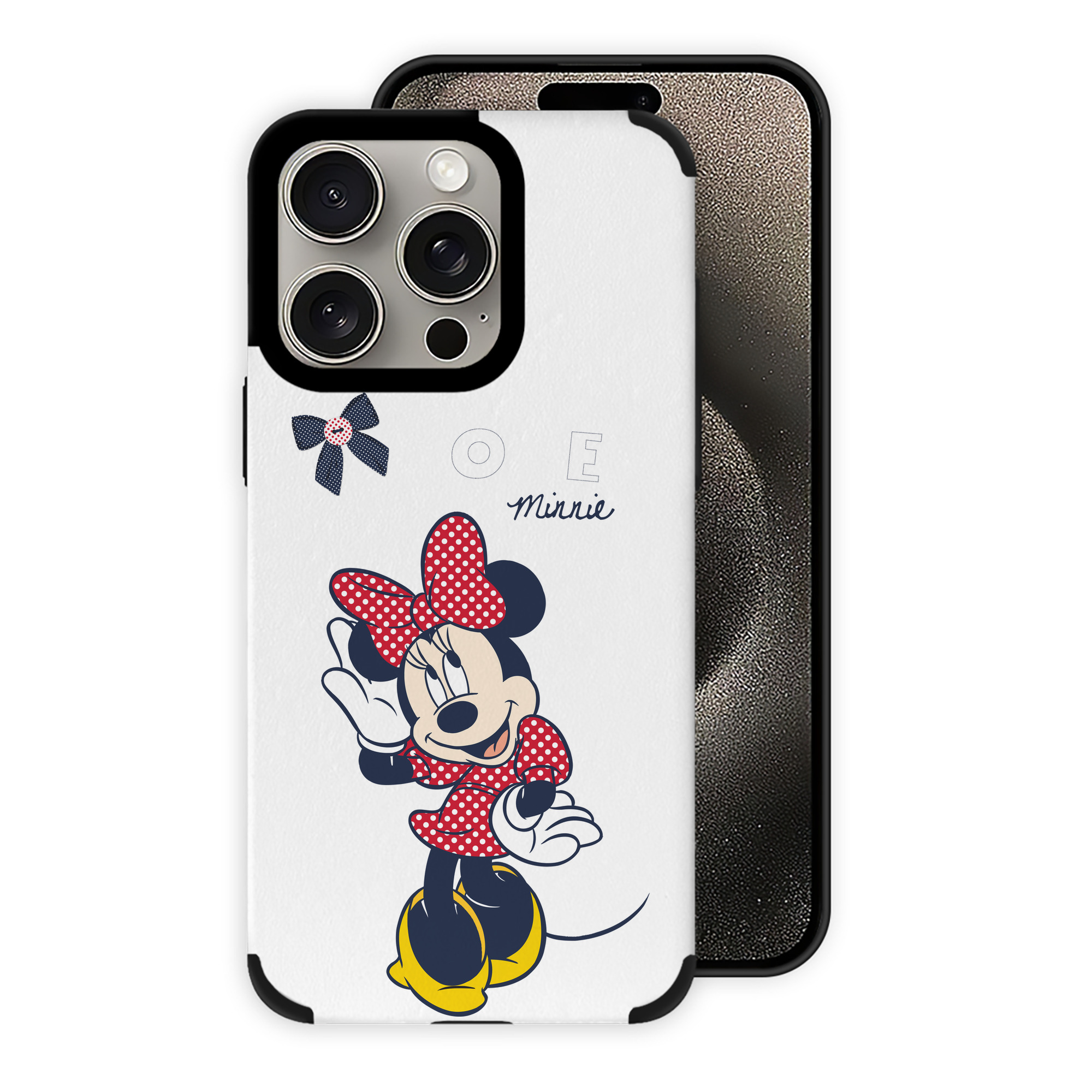 （画像用） ミッキーマウス Mickey Mouse 【iPhone15ProMax対応】 PUレザー スマホケース 耐衝撃＆黄変防止