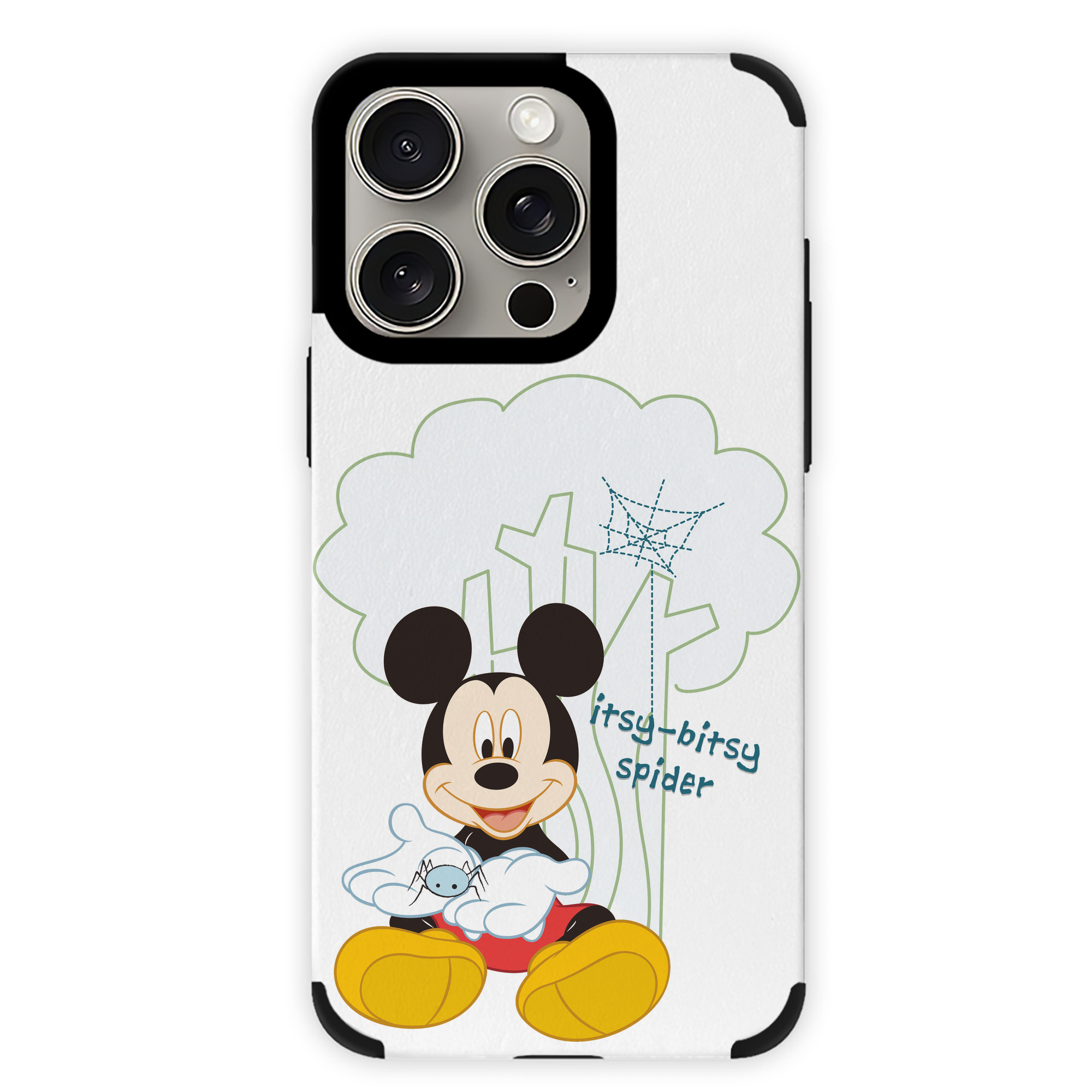（画像用） ミッキーマウス Mickey Mouse 【iPhone15ProMax対応】 PUレザー スマホケース 耐衝撃＆黄変防止