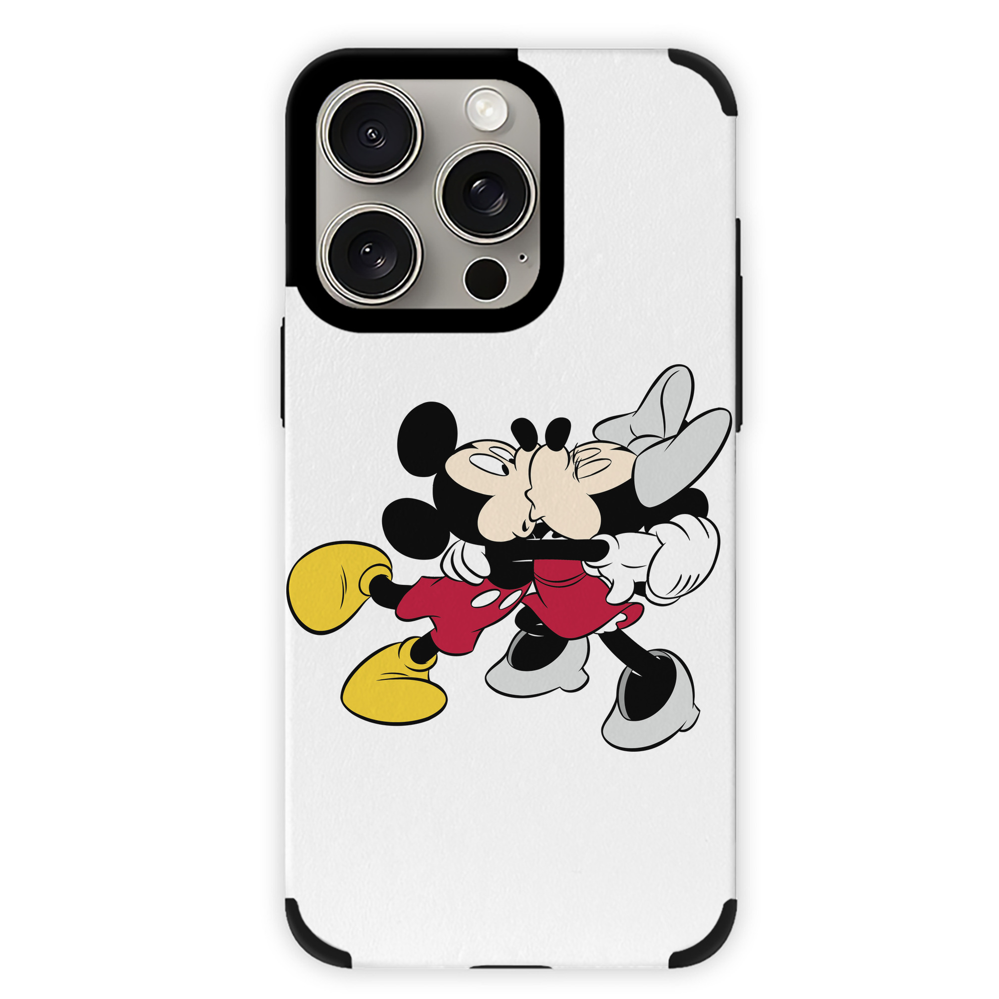 （画像用） ミッキーマウス Mickey Mouse 【iPhone15ProMax対応】 PUレザー スマホケース 耐衝撃＆黄変防止