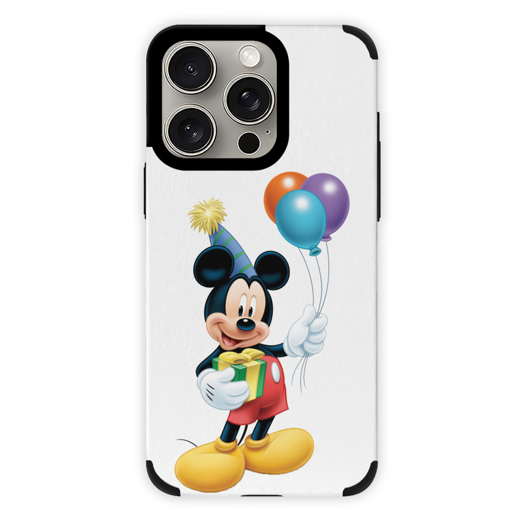 （画像用） ミッキーマウス Mickey Mouse 【iPhone15ProMax対応】 PUレザー スマホケース 耐衝撃＆黄変防止