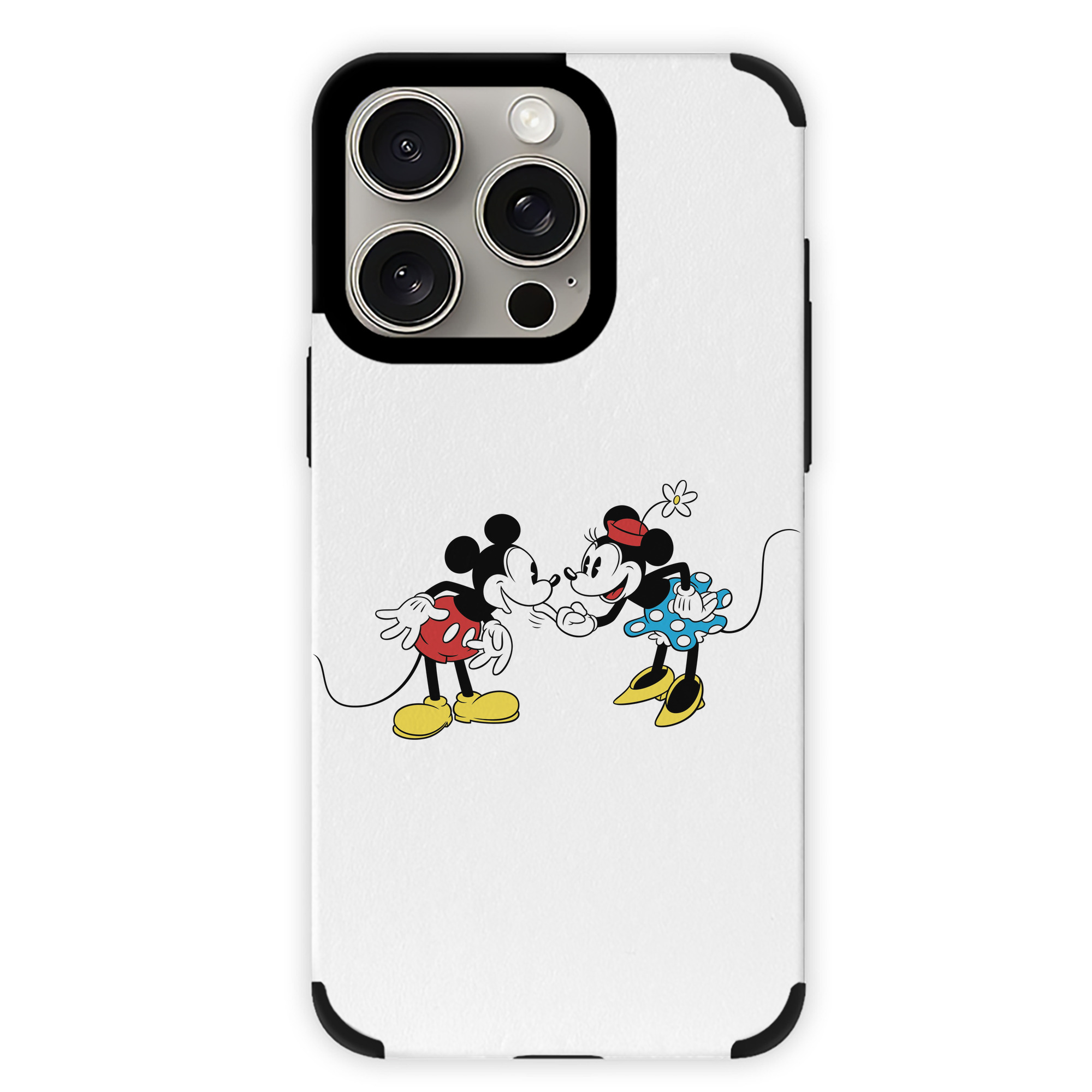（画像用） ミッキーマウス Mickey Mouse 【iPhone15ProMax対応】 PUレザー スマホケース 耐衝撃＆黄変防止