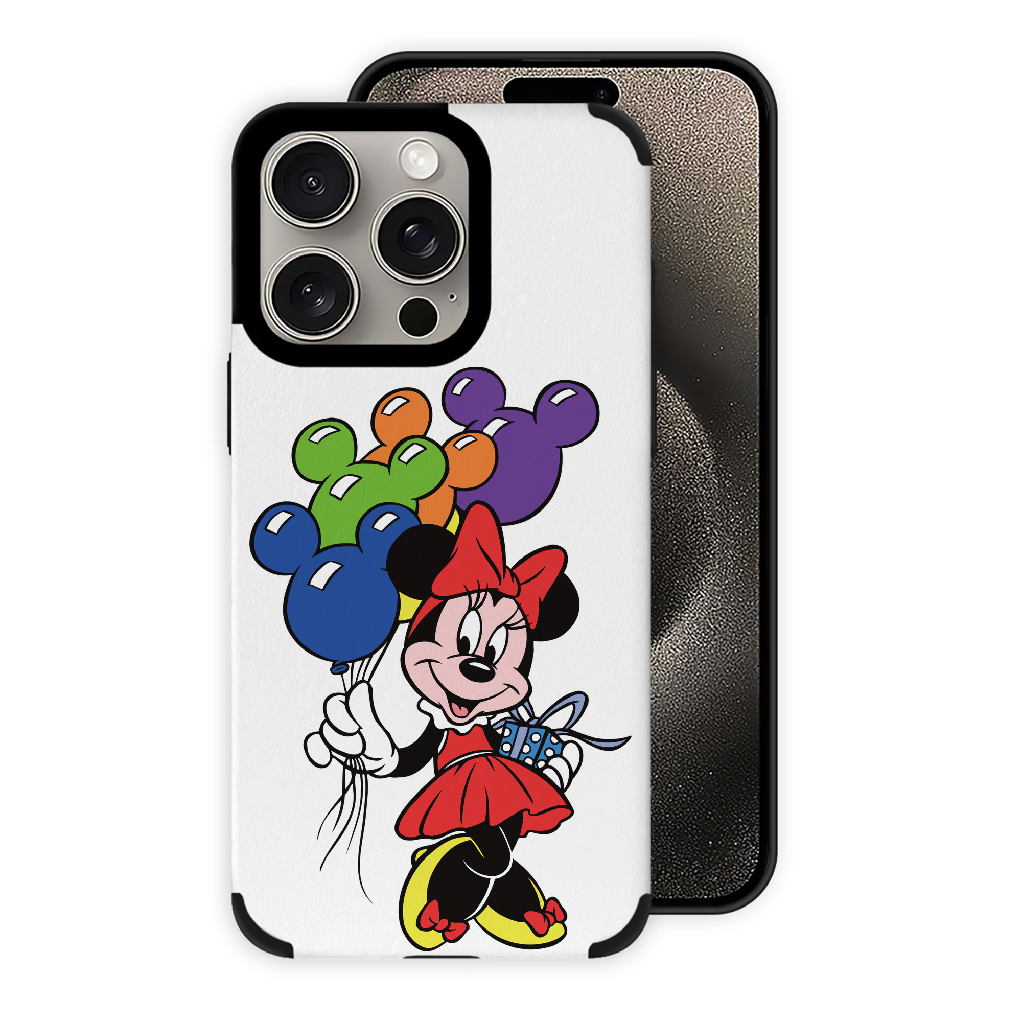 （画像用） ミッキーマウス Mickey Mouse 【iPhone15ProMax対応】 PUレザー スマホケース 耐衝撃＆黄変防止