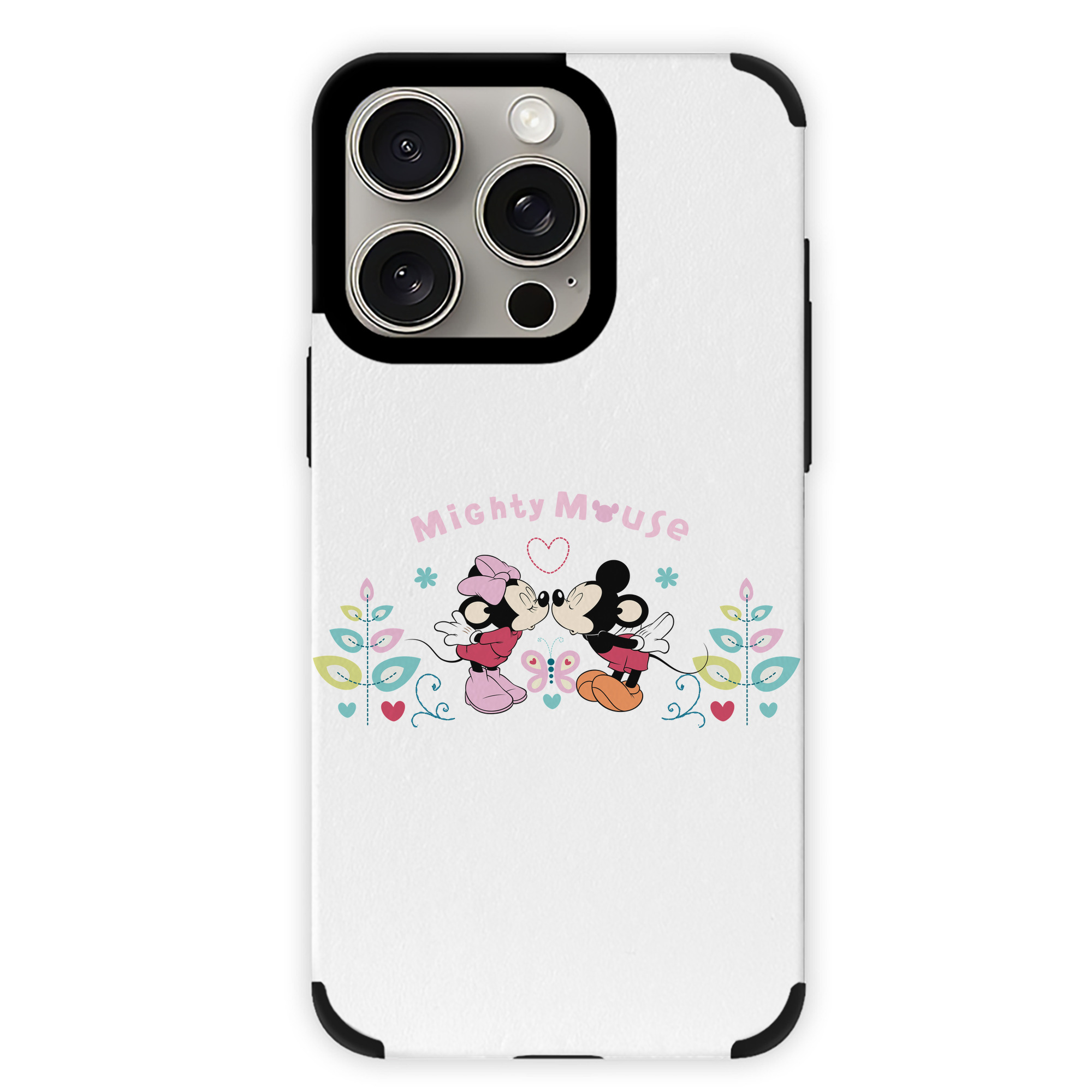 （画像用） ミッキーマウス Mickey Mouse 【iPhone15ProMax対応】 PUレザー スマホケース 耐衝撃＆黄変防止