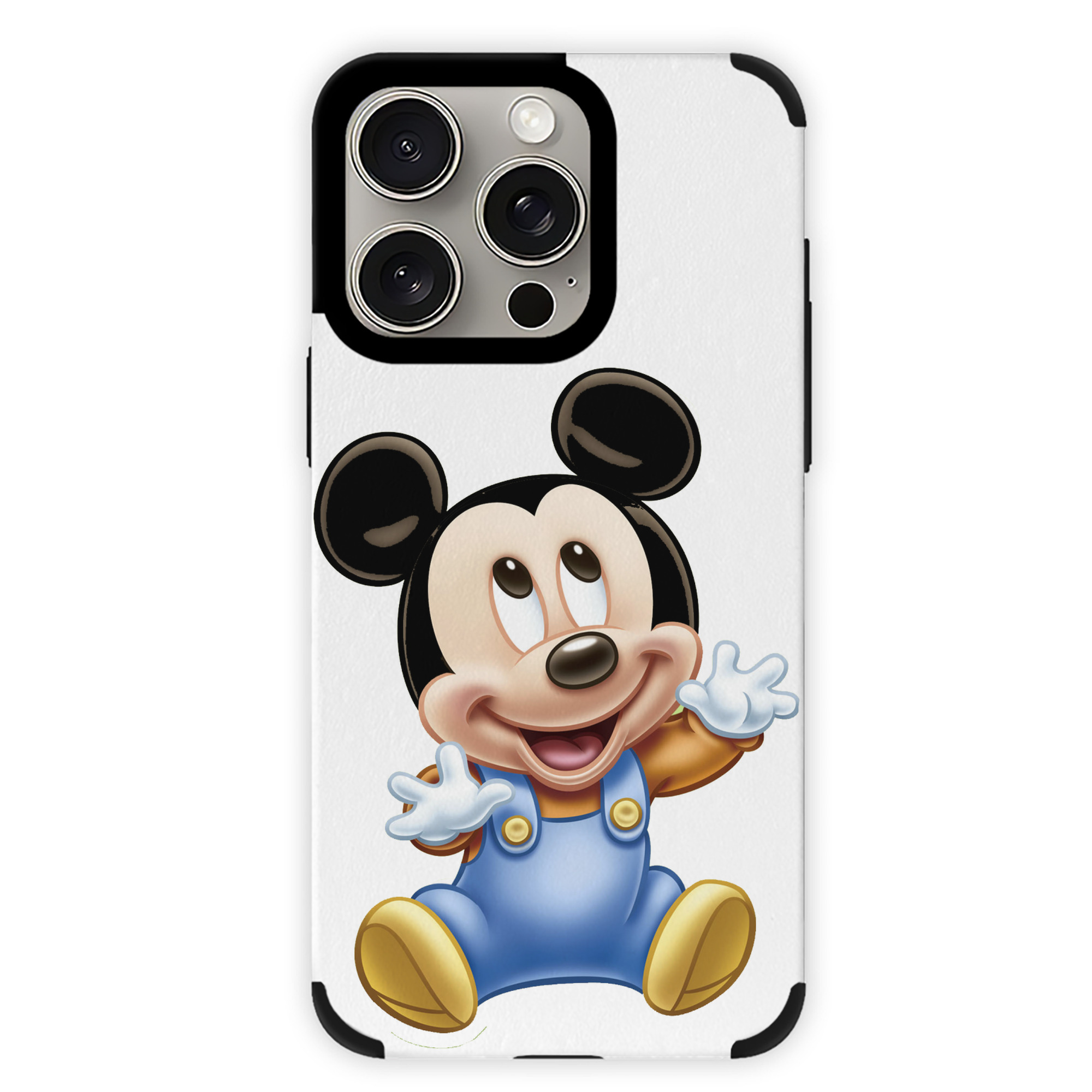 （画像用） ミッキーマウス Mickey Mouse 【iPhone15ProMax対応】 PUレザー スマホケース 耐衝撃＆黄変防止