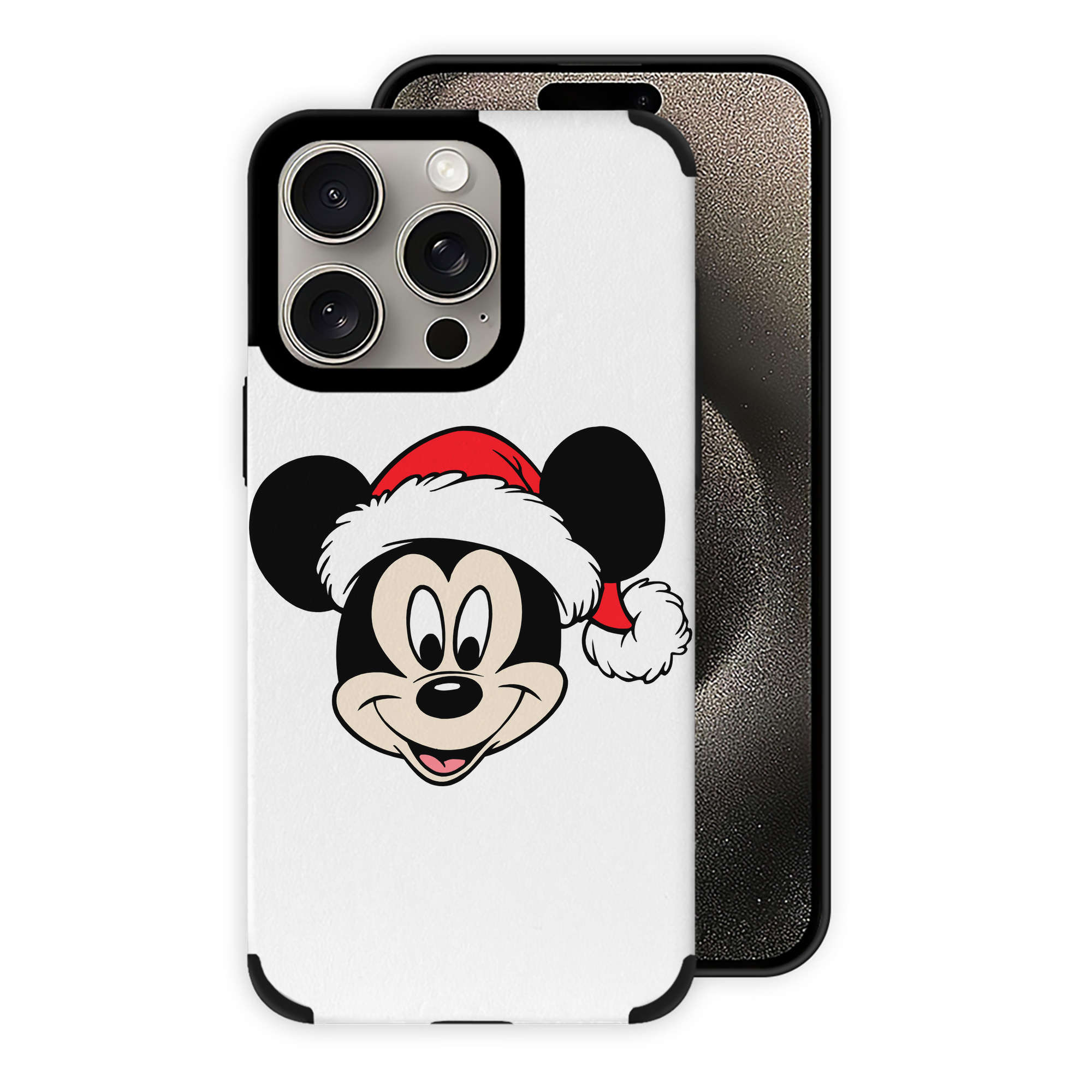 （画像用） ミッキーマウス Mickey Mouse 【iPhone15ProMax対応】 PUレザー スマホケース 耐衝撃＆黄変防止