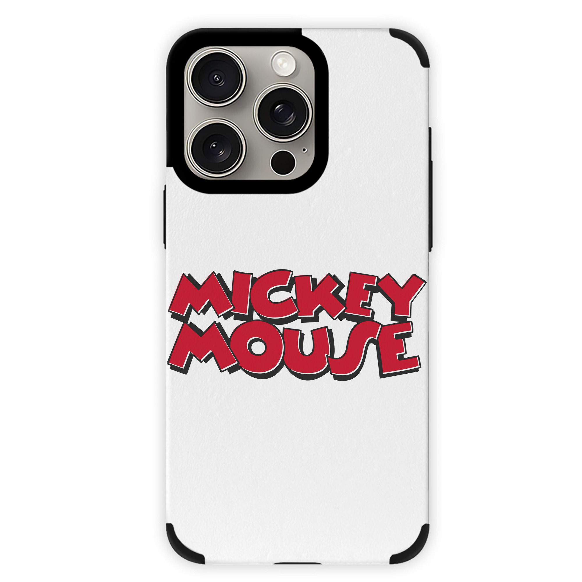（画像用） ミッキーマウス Mickey Mouse 【iPhone15ProMax対応】 PUレザー スマホケース 耐衝撃＆黄変防止
