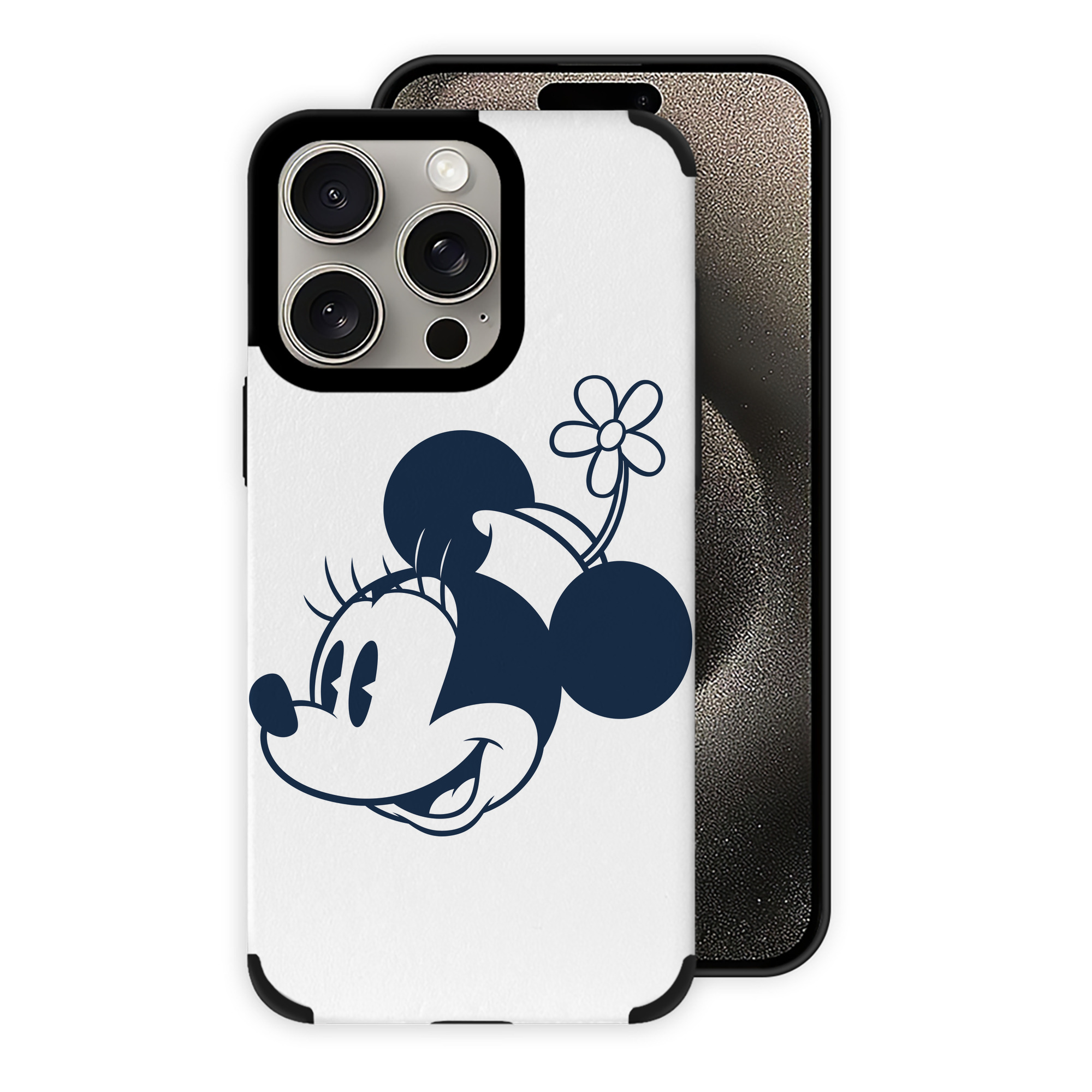 （画像用） ミッキーマウス Mickey Mouse 【iPhone15ProMax対応】 PUレザー スマホケース 耐衝撃＆黄変防止