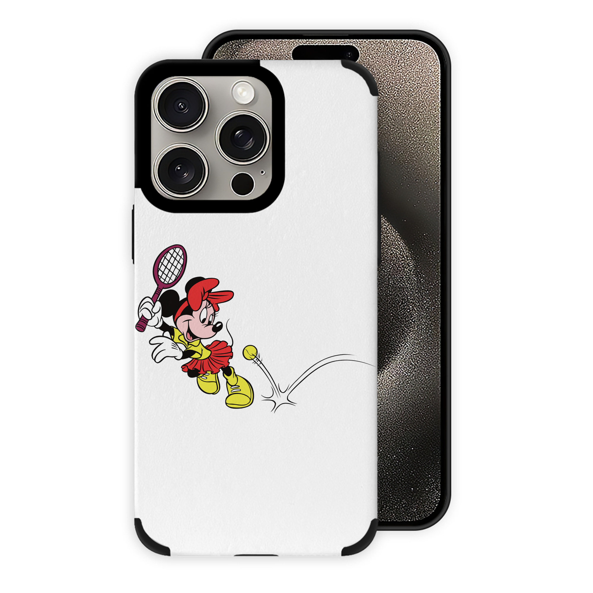 （画像用） ミッキーマウス Mickey Mouse 【iPhone15ProMax対応】 PUレザー スマホケース 耐衝撃＆黄変防止